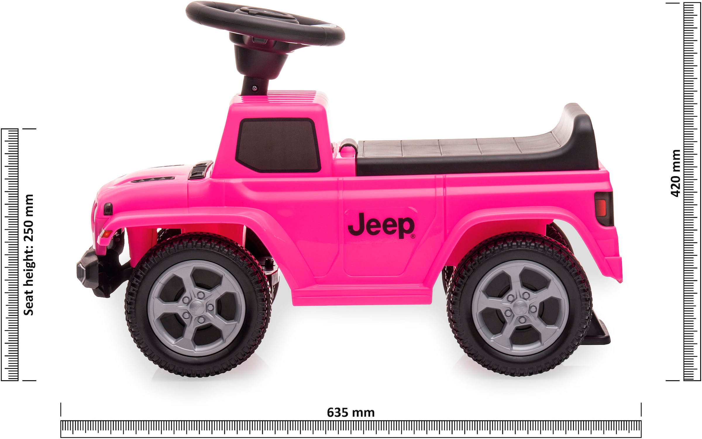 Jamara Rutscherauto »Jeep® Gladiator« mit Sound