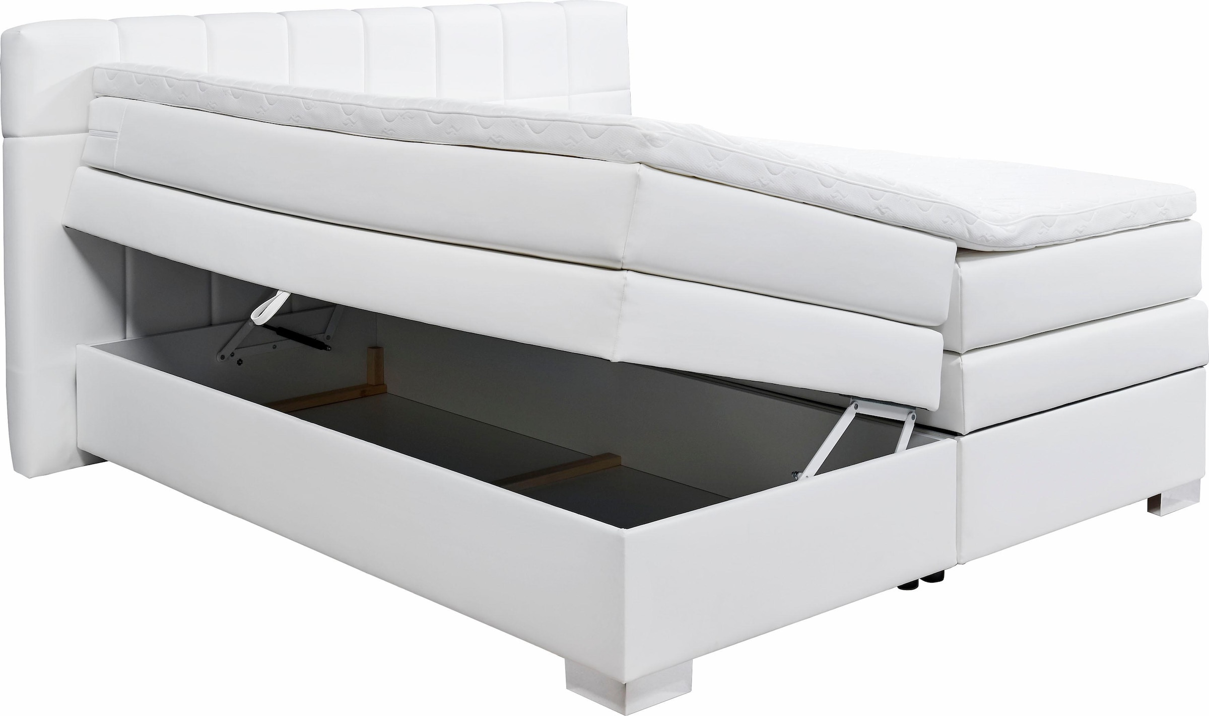 INOSIGN Boxspringbett »Airdrie«, inkl. Bettkasten und Topper