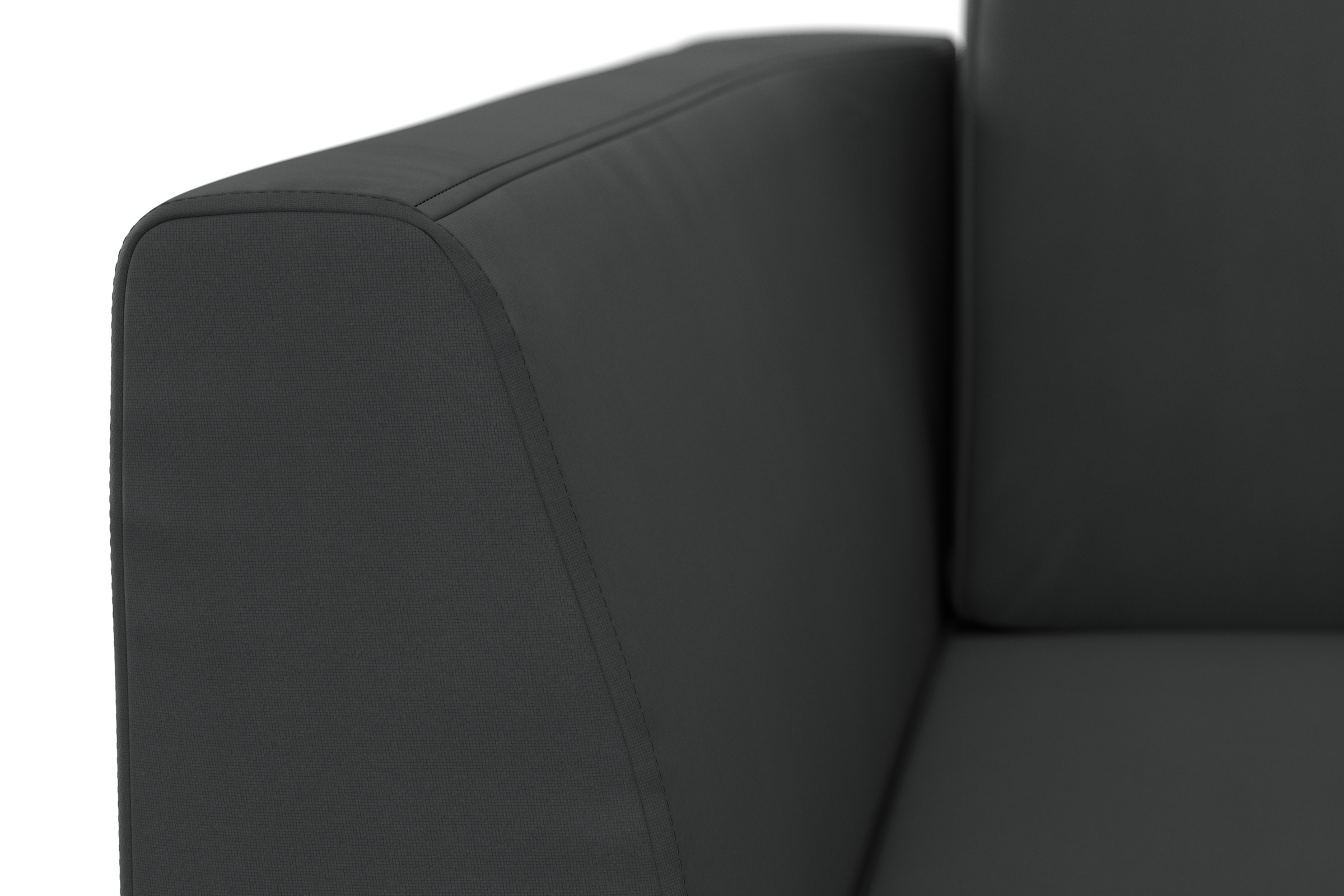 sit&more Ecksofa »Lindholm L-Form« mit Sitztiefenverstellung und Federkern