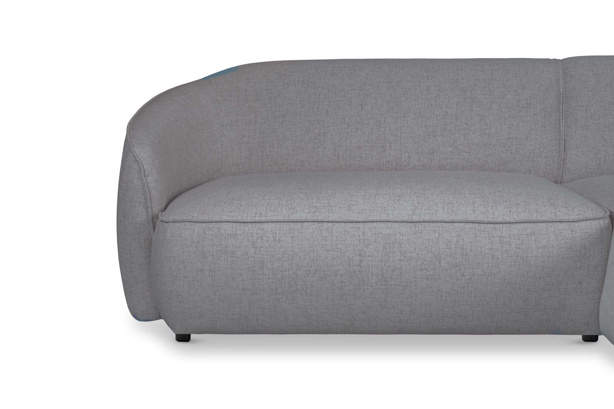 INOSIGN Ecksofa »Cosigo«, Breite 246 cm, 2 Chenille-Stoffe zur Auswahl, mit Kaltschaum
