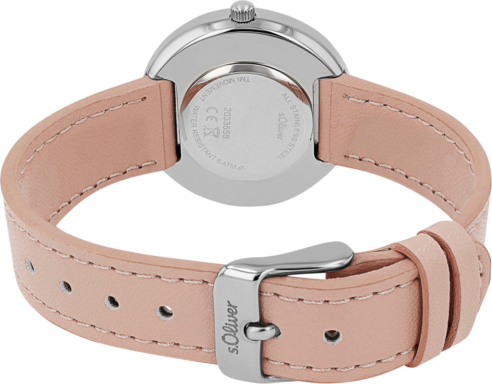 s.Oliver Quarzuhr, Armbanduhr, Damenuhr, analog