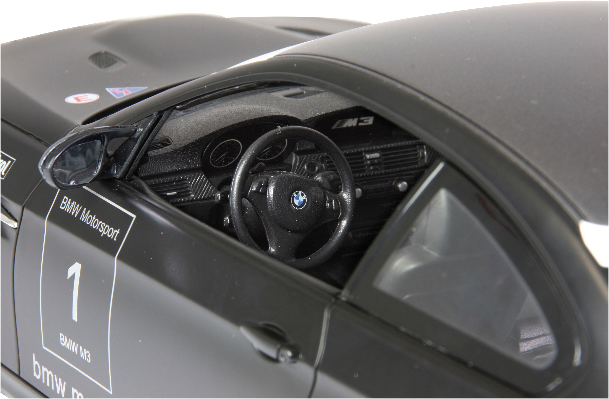 Jamara RC-Auto »Deluxe Cars, BMW M3 Sport, 1:14, schwarz, 2,4GHz«, mit LED-Licht