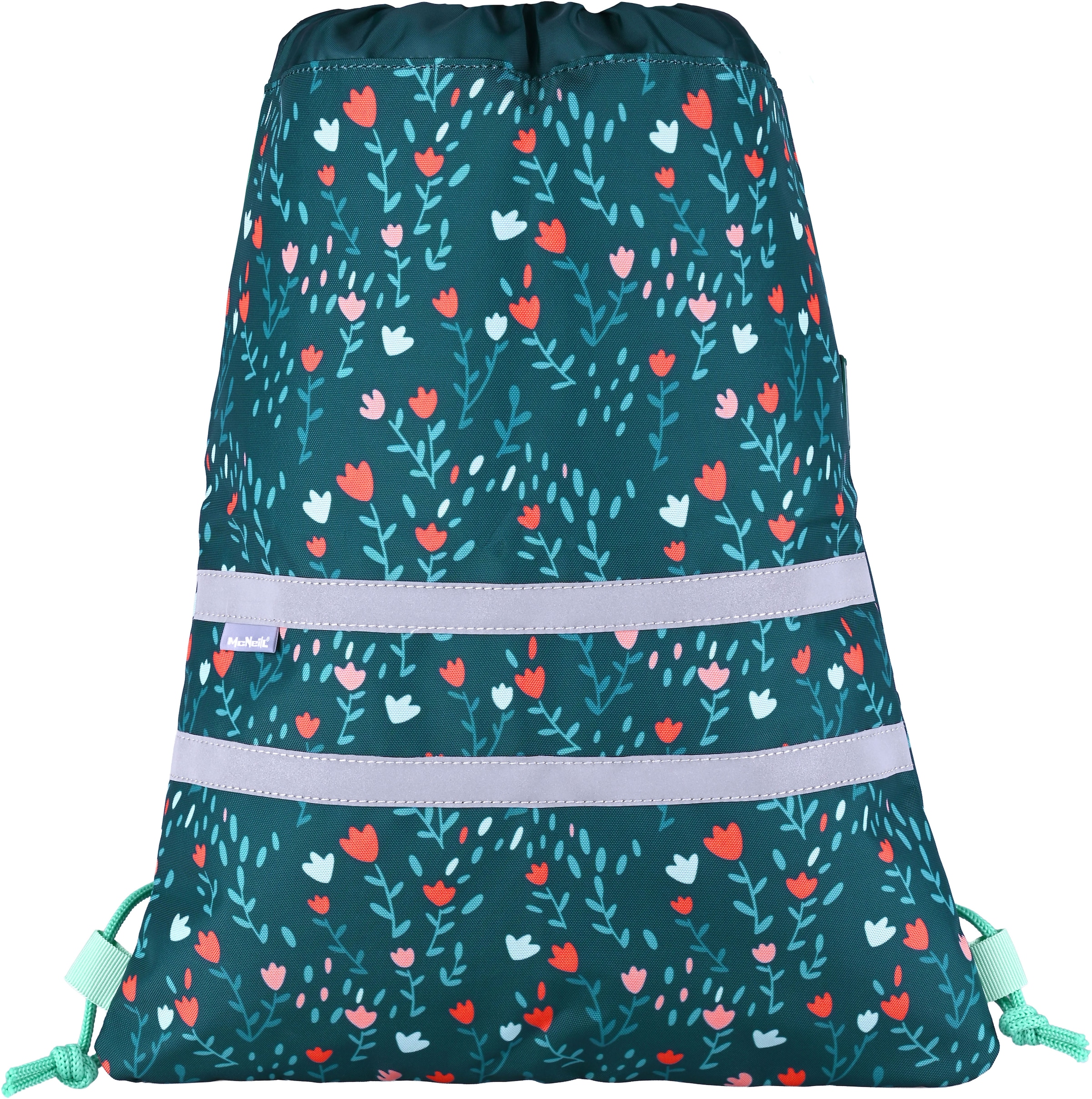 McNeill Schulranzen »Primo, inkl. Etui, Turnbeutel,« Reflektierende Streifen auf den Schultergurten;Retroreflektierende Flächen