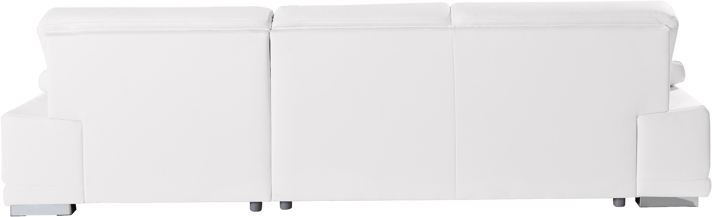 sit&more Ecksofa »Coria L-Form«, mit XL-Recamiere, wahlweise mit Bettfunktion