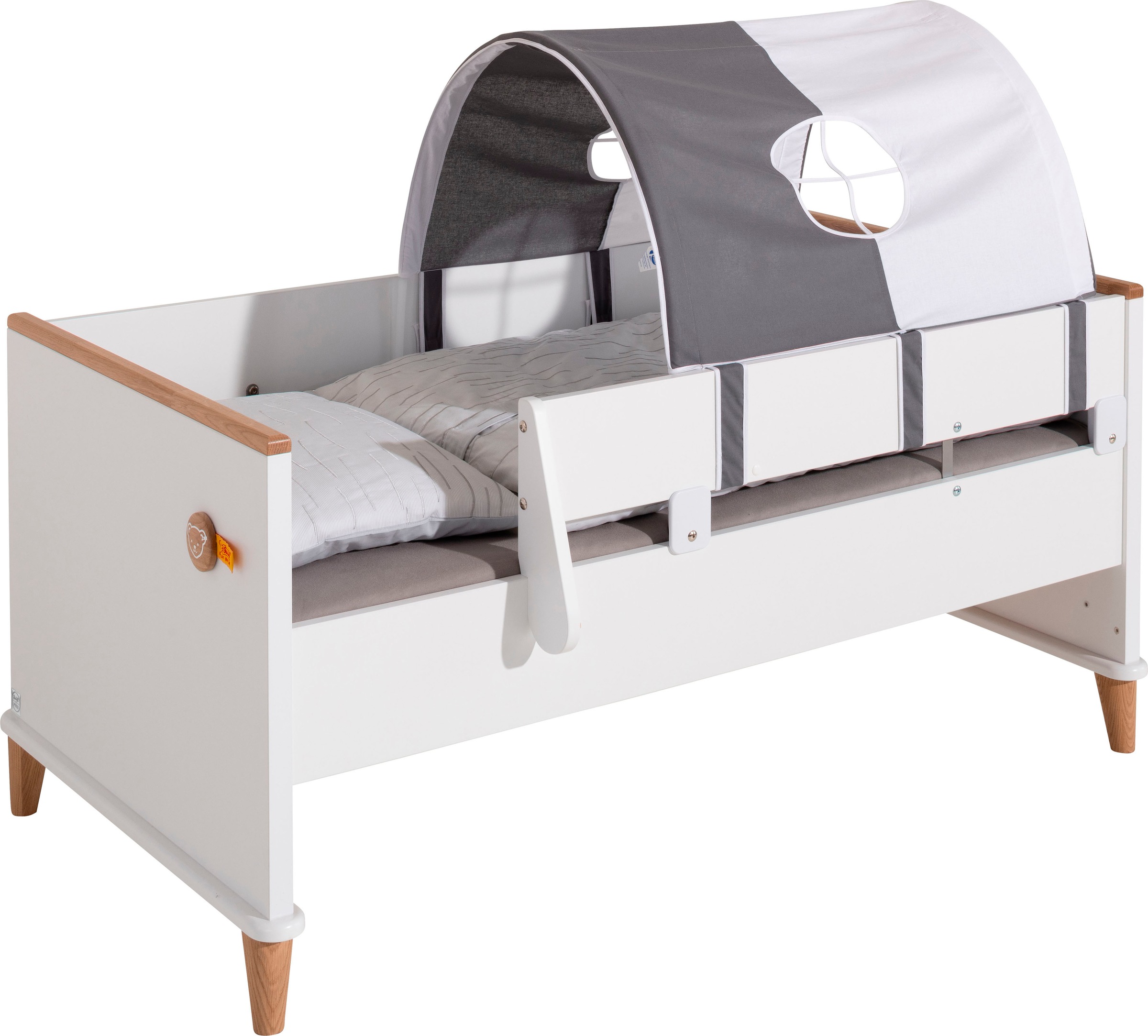 Steiff by PAIDI Federleistenrost bestellen Kinderbett Fynn«, AIRWELL® inklusive & online Comfort »Lotte höhenverstellbarem 4-fach