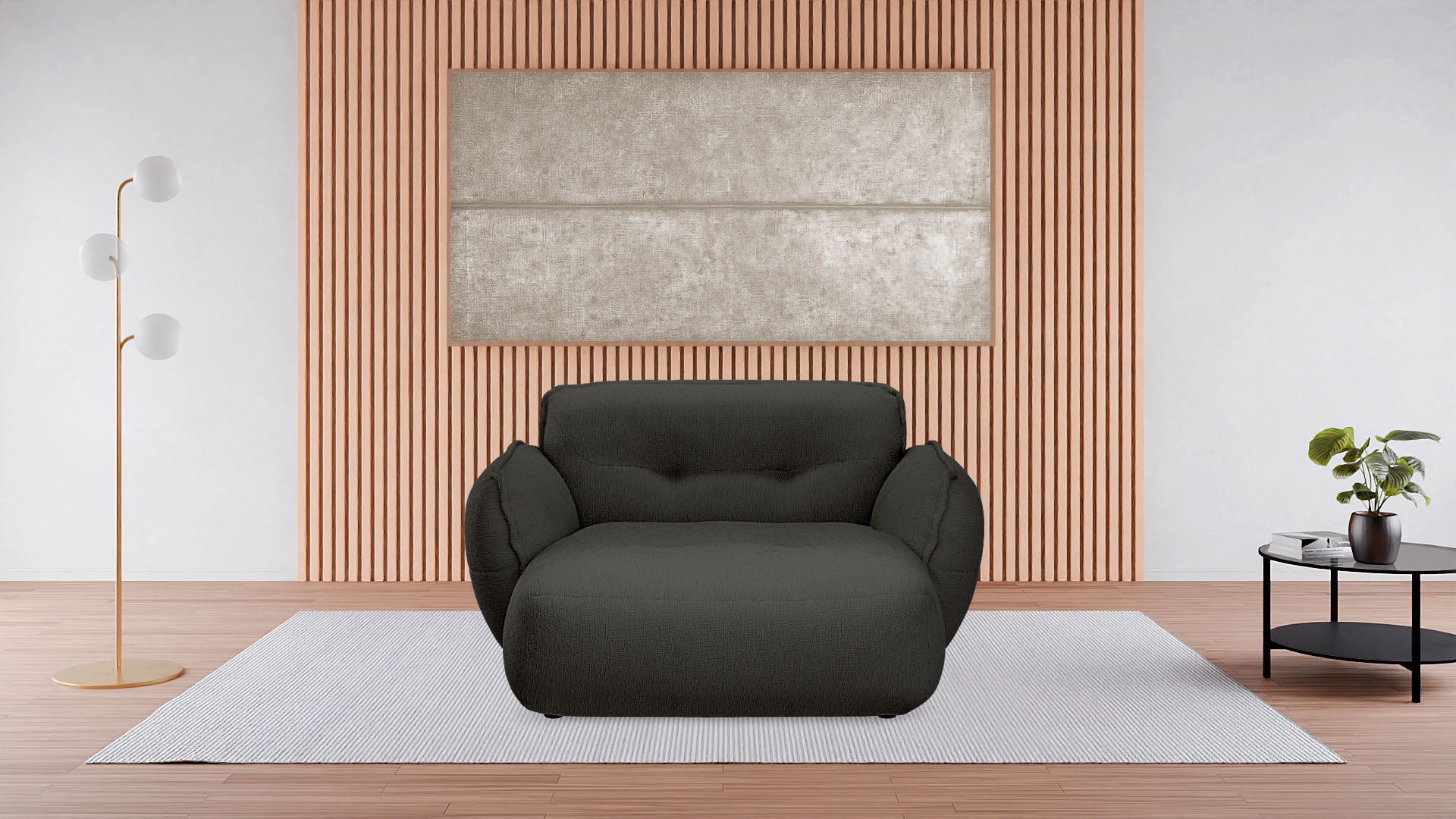 BETYPE Chaiselongue »Be Fluffy, moderner Love Seat, XXL Sofa, Lese-Sessel, günstig online kaufen