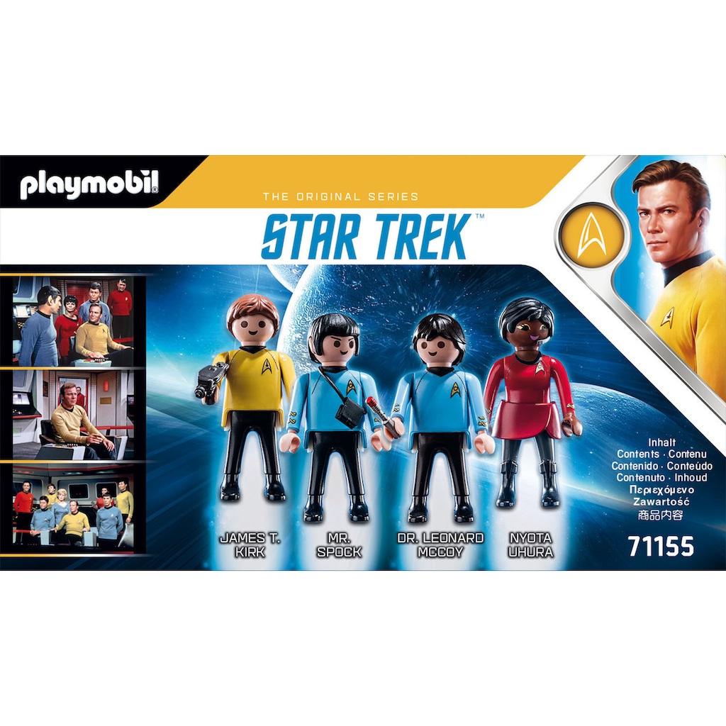 Playmobil® Konstruktions-Spielset »Figurenset (71155), Star Trek«, (10 St.)