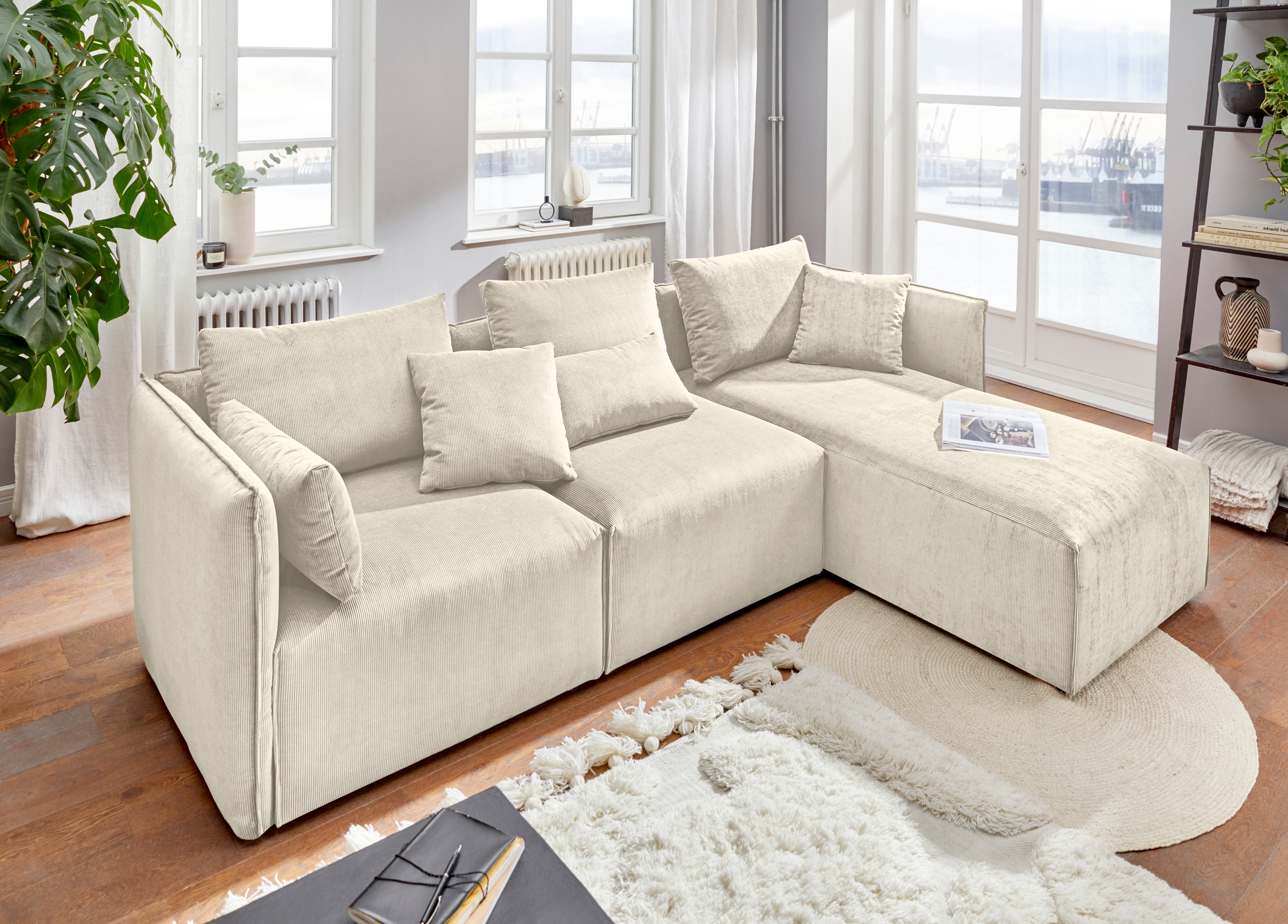 andas Ecksofa "Nöre L-Form" 3 Teile, in vielen Bezugsqualitäten und Farben. günstig online kaufen