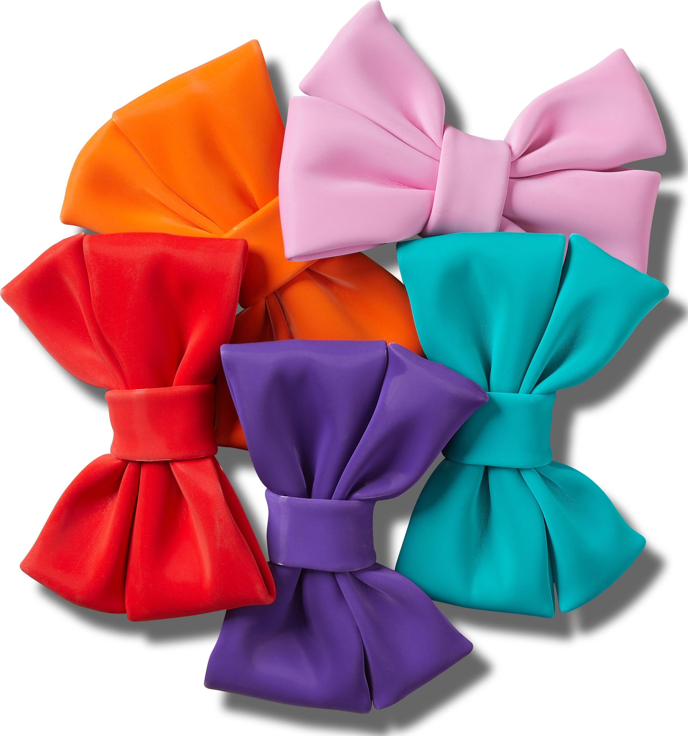 Crocs Schuhanstecker »Jibbitz™ Super Hyper Me Bows«, (Set, 5 tlg., Kein Spi günstig online kaufen