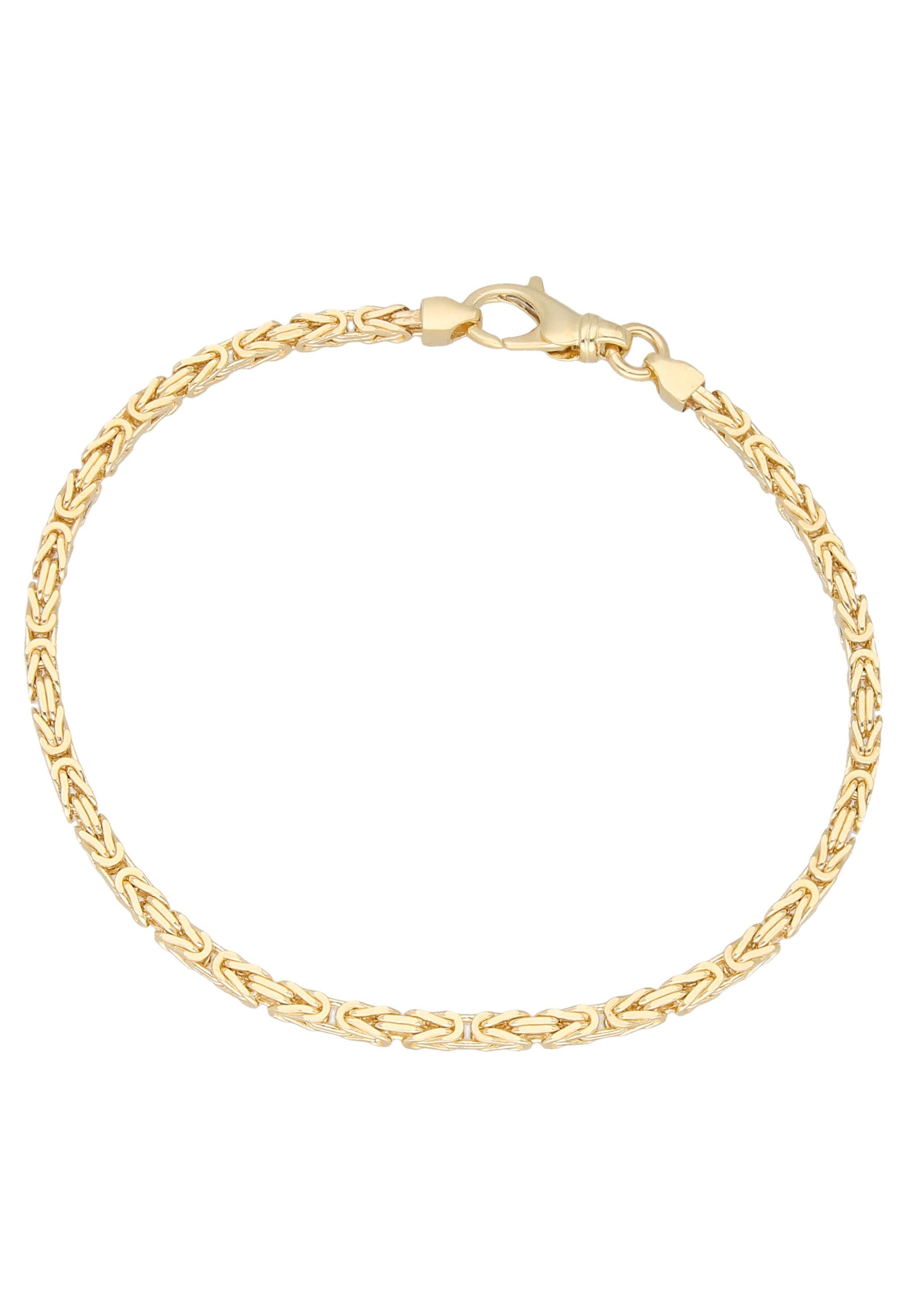 Firetti Goldarmband »Schmuck Geschenk Gold 375 Armschmuck Armkette Goldarmband Königskette«