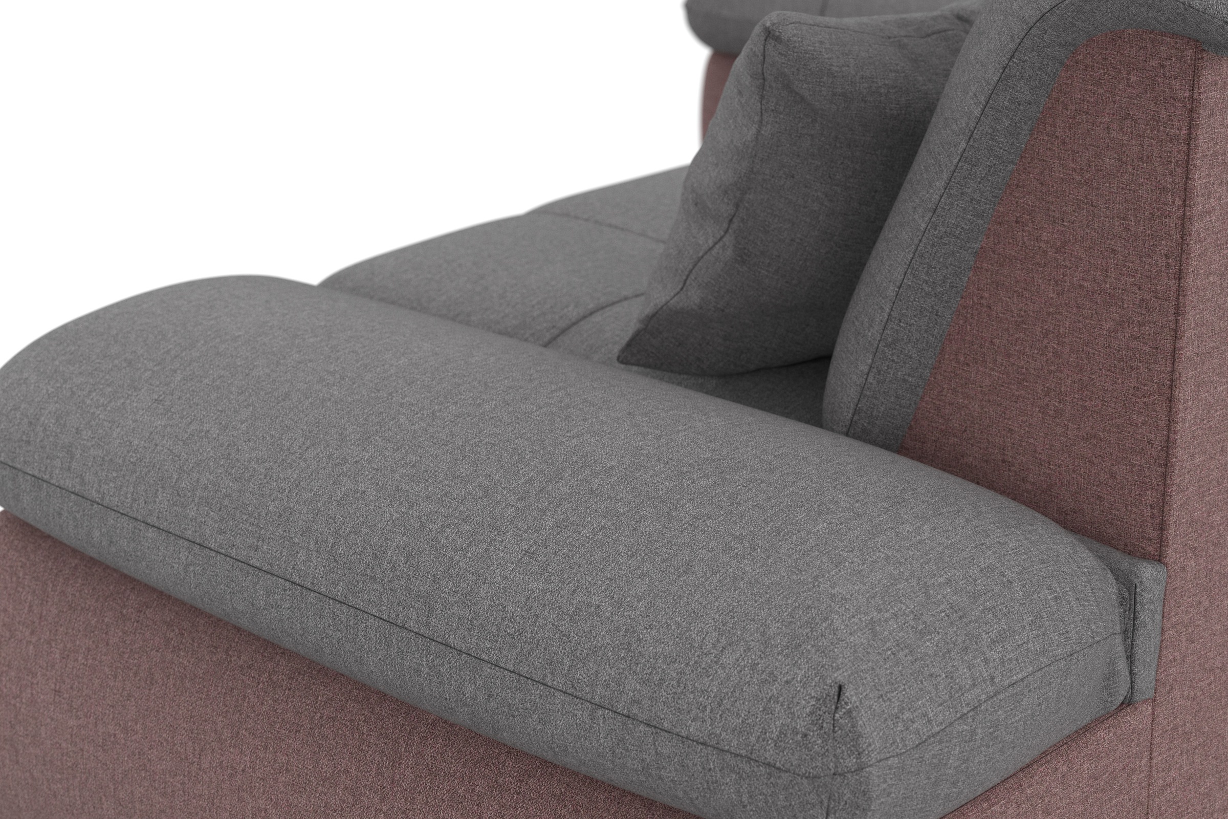 DOMO collection Ecksofa »Moric B/T/H 300/172/80 cm, auch in Cord, L-Form«, XXL-Format, wahlweise auch mit Bettfunktion und Armverstellung