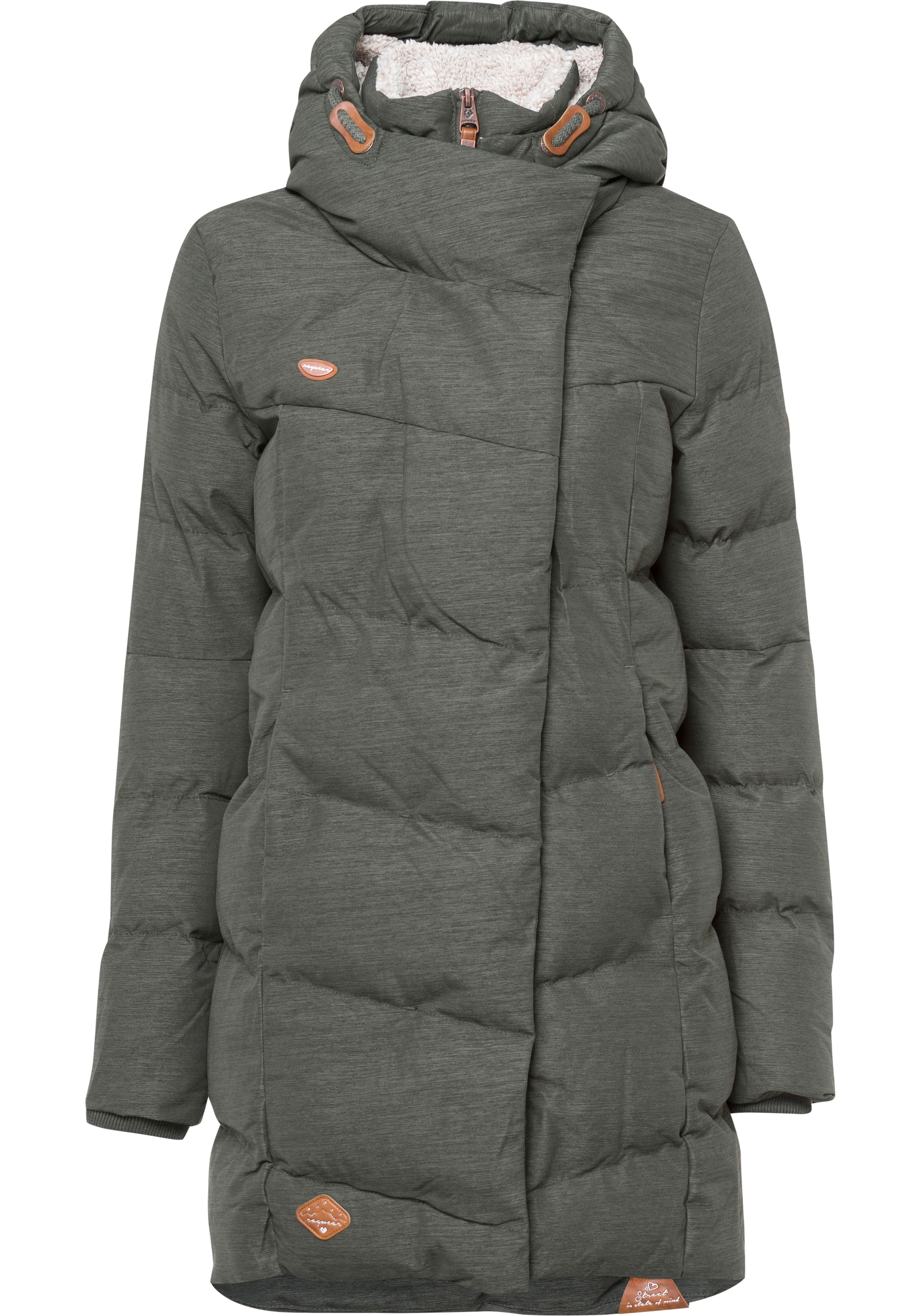 Ragwear Funktionsparka »PAVLA O«, mit Kapuze, Wind- und Atmungsaktive Kapuzenjacke