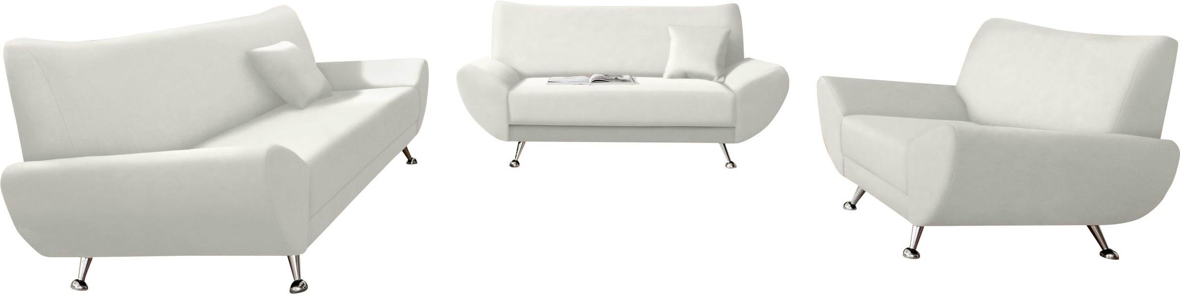 INOSIGN Polstergarnitur »Saltare elegant und komfortabel, OTTOs Choice«, (3 günstig online kaufen