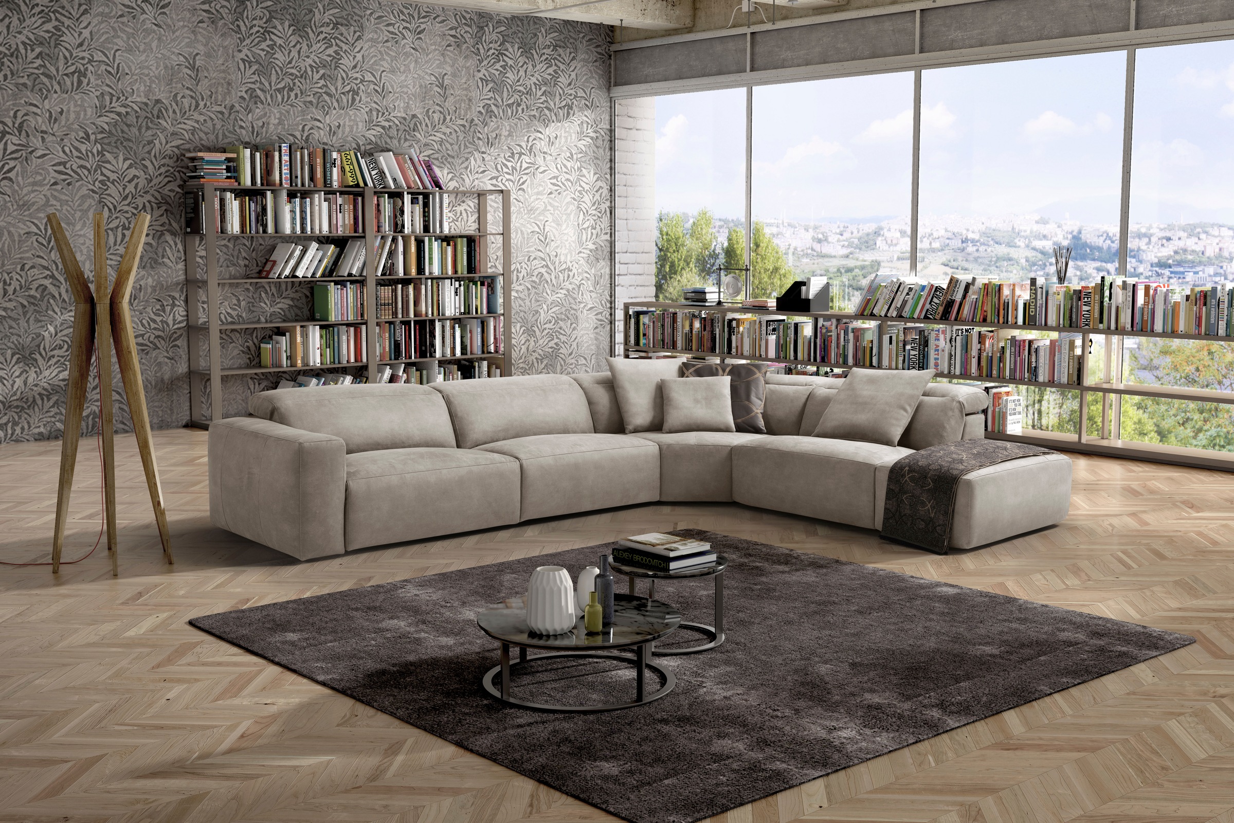 Egoitaliano Ecksofa »Beverly, extravangantes Designsofa mit erstklassigem S günstig online kaufen