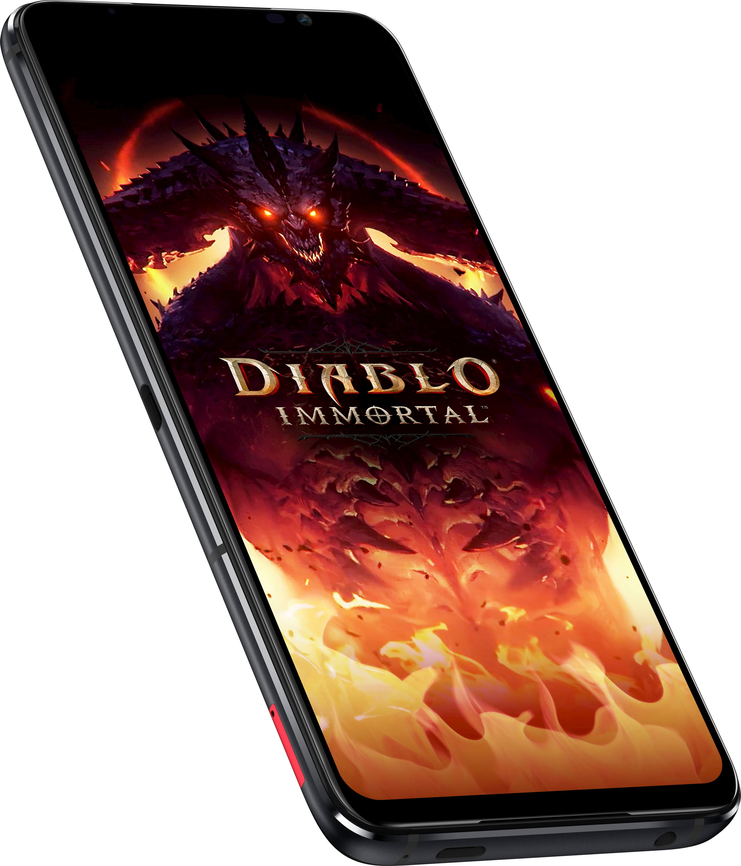 Asus Smartphone »ROG Phone 6 Diablo Edition«, Hellfire Red, 17,22 cm/6,78 Zoll, 512 GB Speicherplatz, 50 MP Kamera