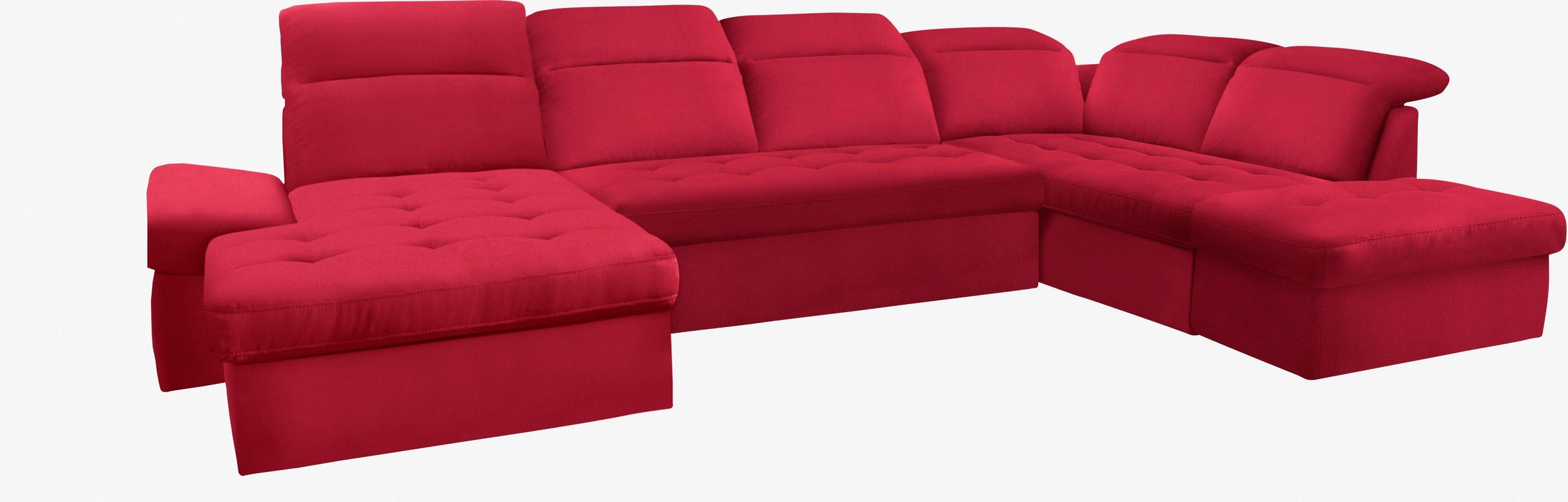 sit&more Wohnlandschaft »Stardust U-Form«, inklusive Kopfteilverstellung und Armlehnenfunktion