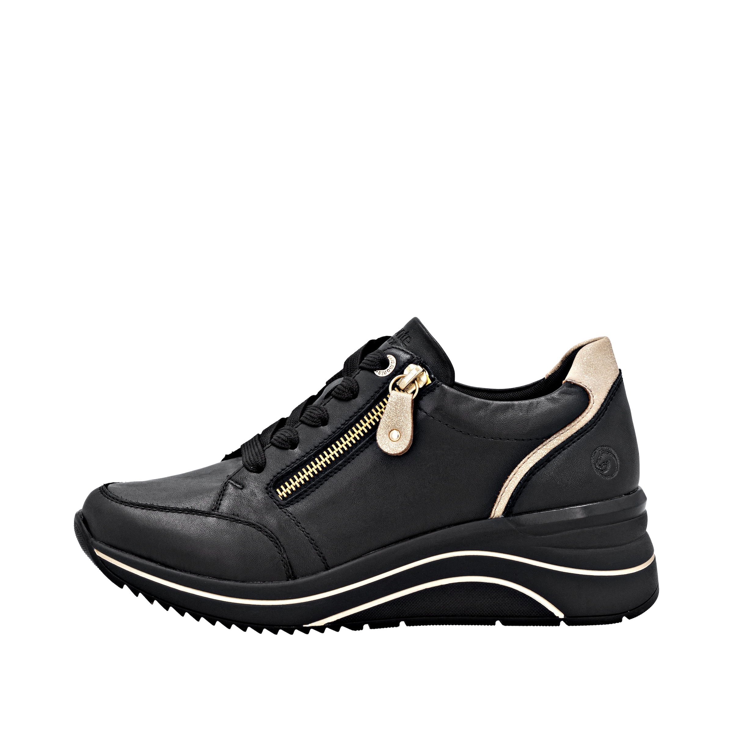 Remonte Keilsneaker  , Freizeitschuh, Halbschuh, Schnürschuh mit Rieker TEX-Membran