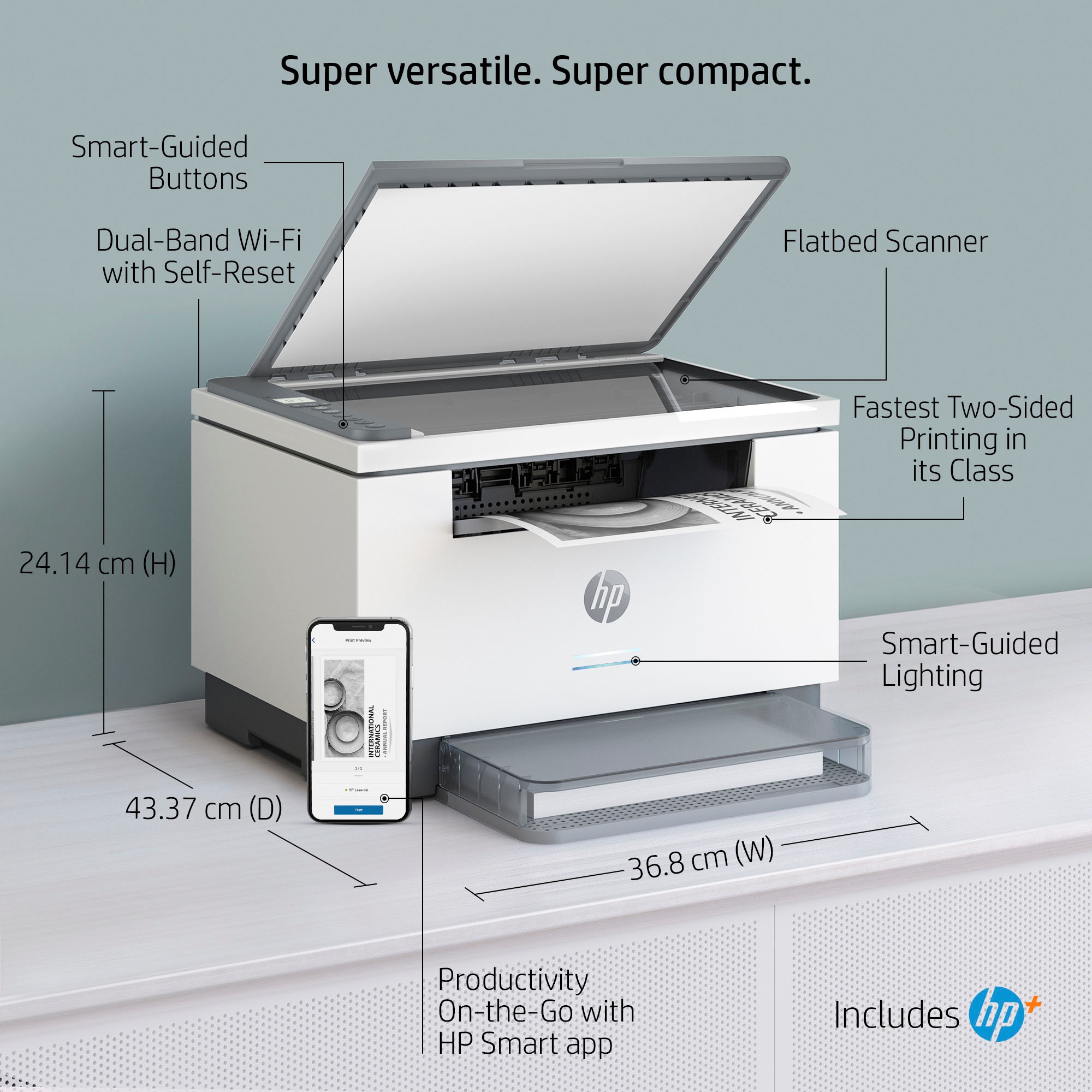 HP Laserdrucker »LaserJet MFP M234dwe s/w AiO«