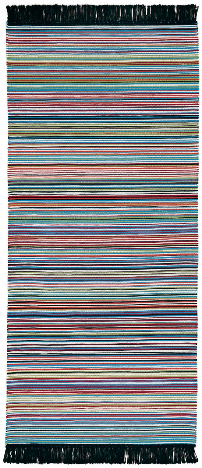 Biederlack Läufer »Stripe«, rechteckig, Teppich-Läufer, auf waschbar kaufen mit Rechnung Streifen modernes Design, Fransen