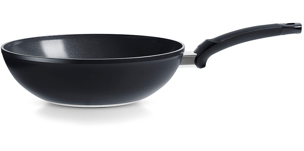 Wok »Ceratal® Orbit Black«, Aluminium, (1 tlg.), gesünderes Kochen mit...