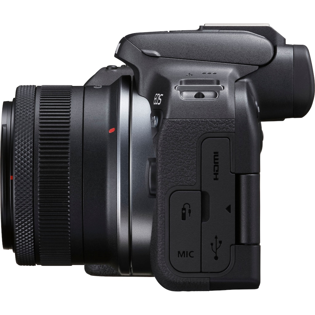 Canon Systemkamera »EOS R10«, RF-S 18-45mm F4.5-6.3 IS STM, 24,2 MP, Bluetooth-WLAN, inkl. RF-S 18-45mm Objektiv