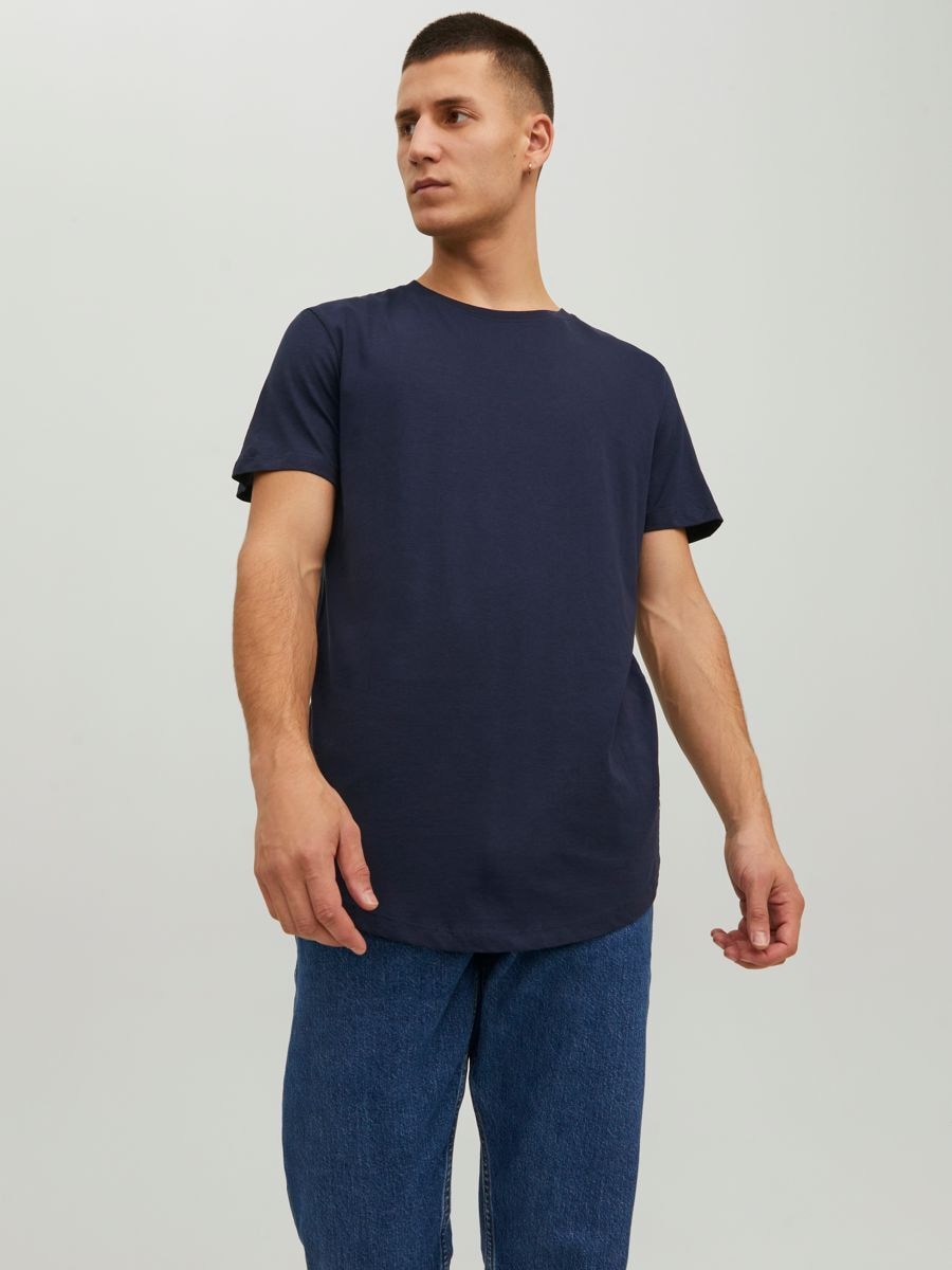 Jack & Jones Rundhalsshirt »JJENOA TEE SS CREW NECK 7PK MP NOOS«, (Packung, 7 tlg.)