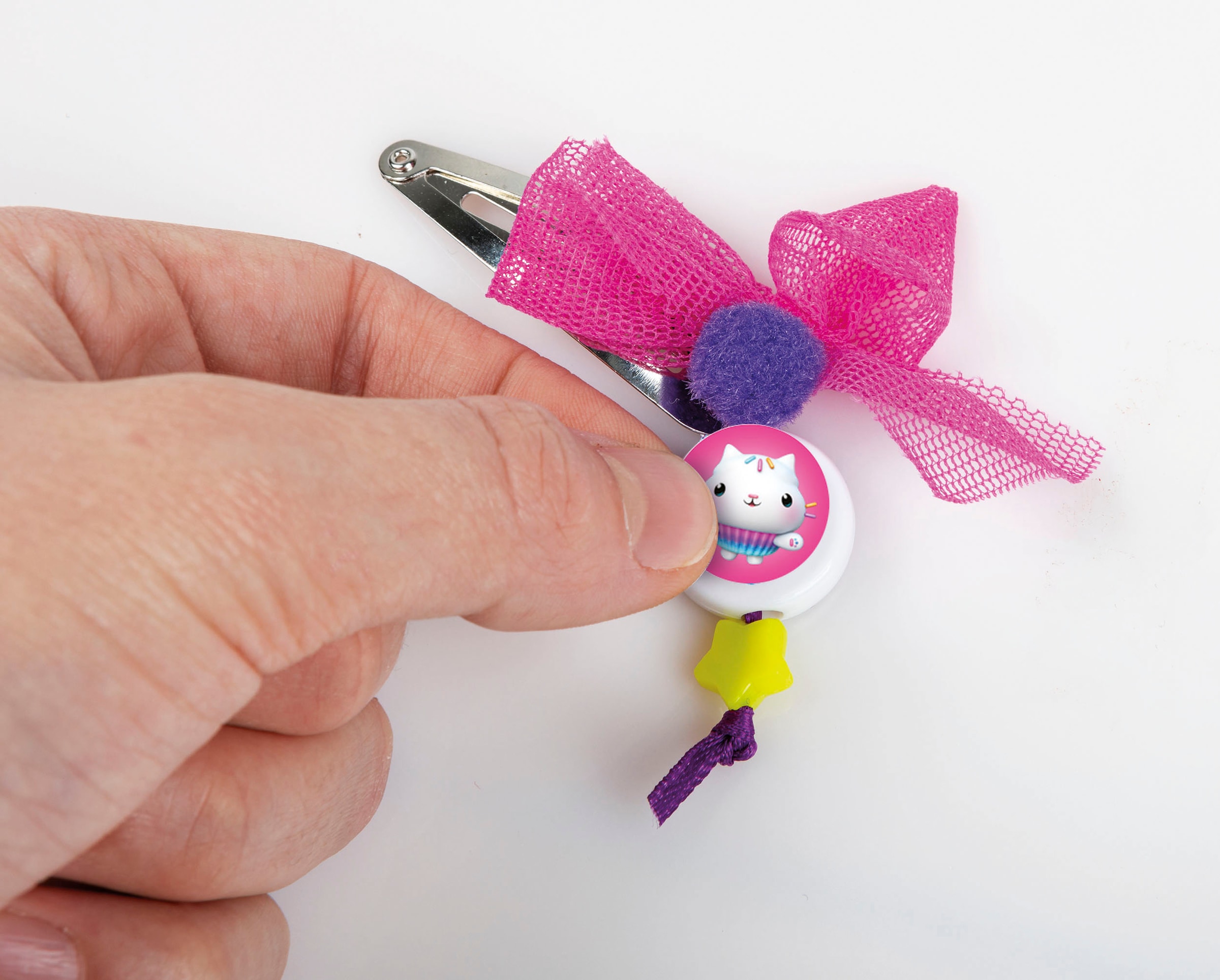 Clementoni® Kreativset »Gabby's Dollhouse, Haar-Accessoires« Made in Europe