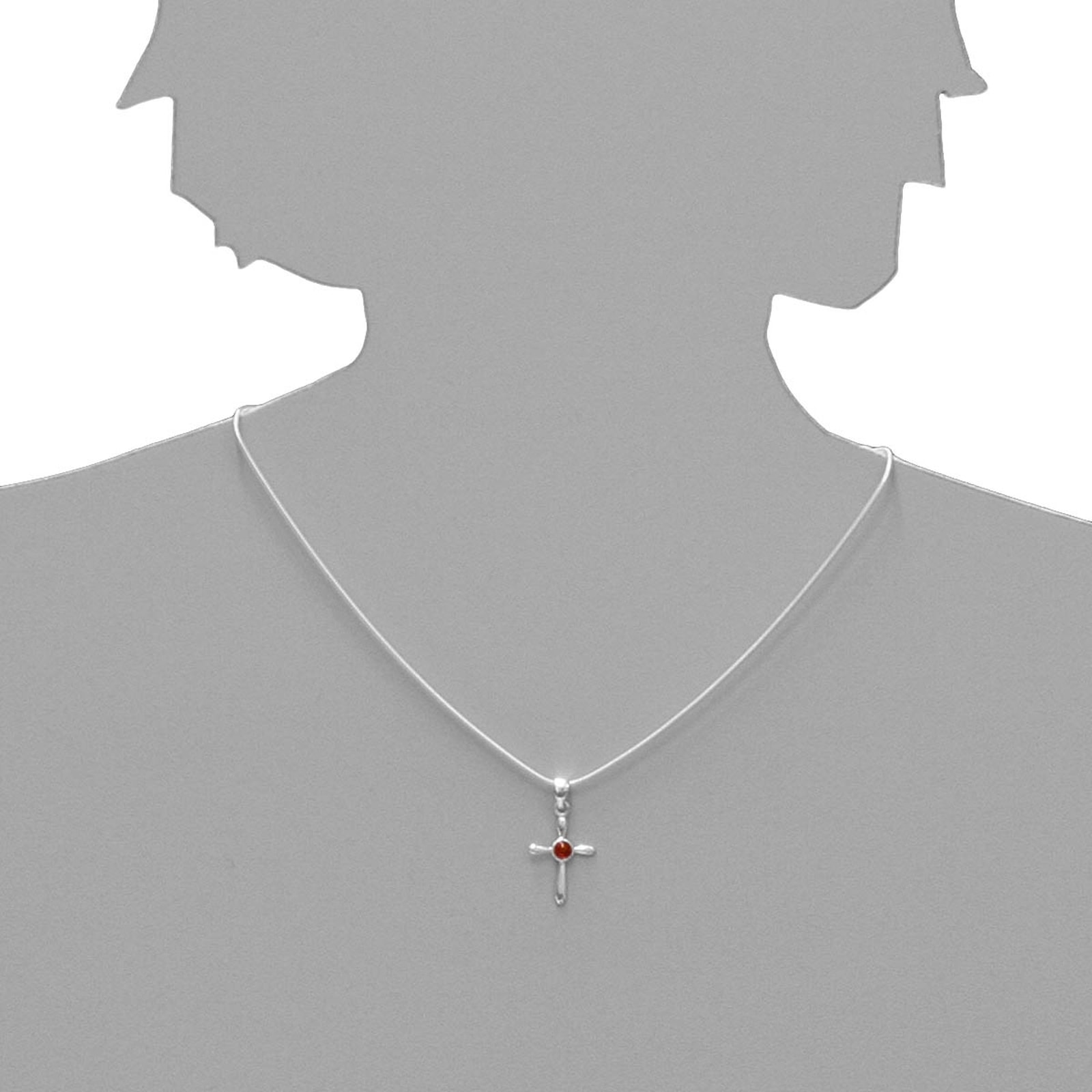 OSTSEE-SCHMUCK Kettenanhänger »Ostsee-Schmuck Anhänger Kreuz 24 x 16 Anhänger Kreuz 24 x 16« 1 Stk. tlg.