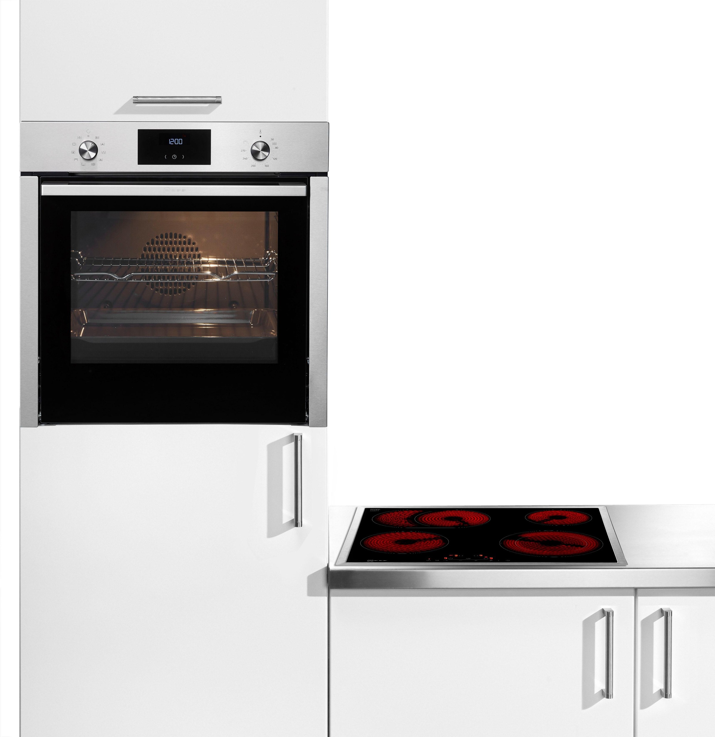 Bild von NEFF Backofen-Set »XB16HIDE«, B3CCE2AN0, EasyClean, Hide®, CircoTherm® Heißluftsystem