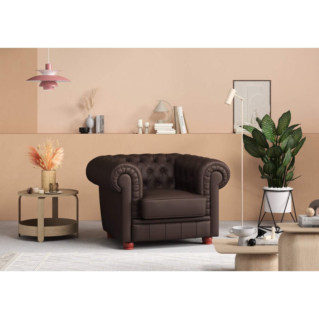 Max Winzer® Chesterfield-Sessel »Kent«