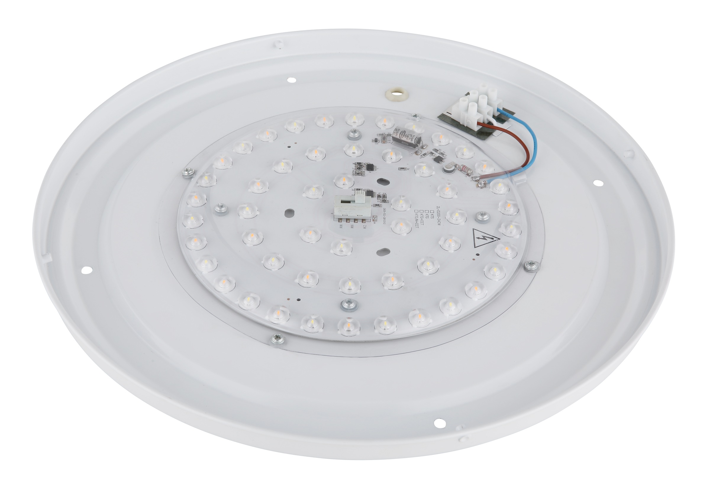 GLOBO LIGHTING LED Deckenleuchte »FLORDELIS« LED-Modul 1 Stk. Deckenlampe/rund/Wohnzimmer/Schlafzimmer/elegant