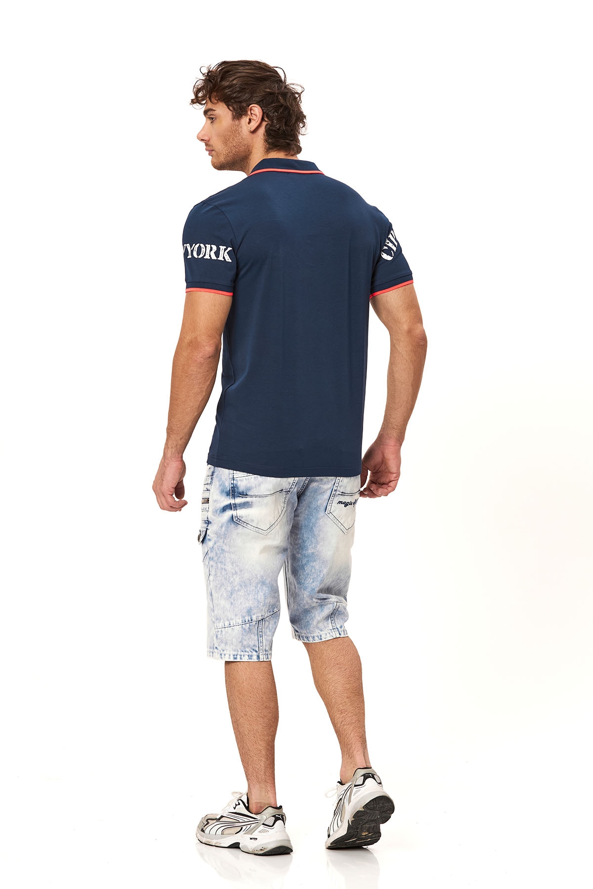 Cipo & Baxx Jeansbermudas Baumwolle, regular fit
