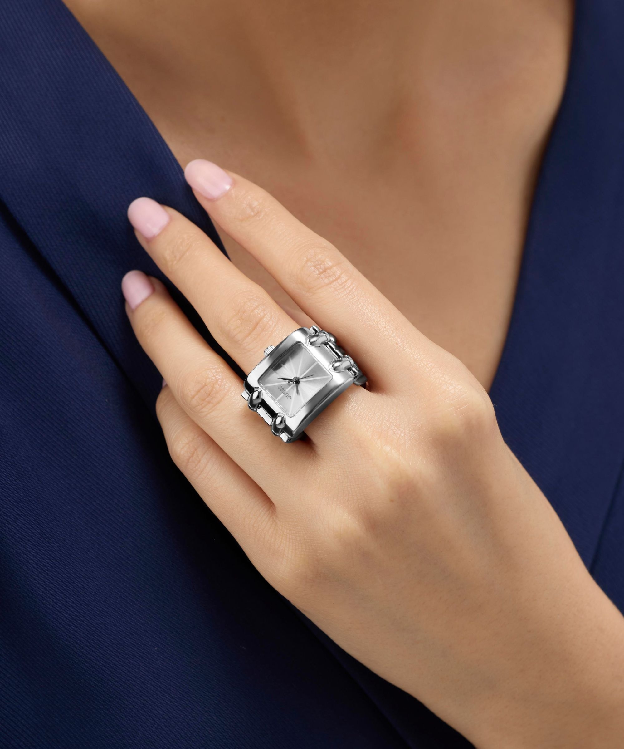 Guess Quarzuhr »MOD HEAVY METAL« Armbanduhr, Damenuhr, Edelstahlarmband, analog