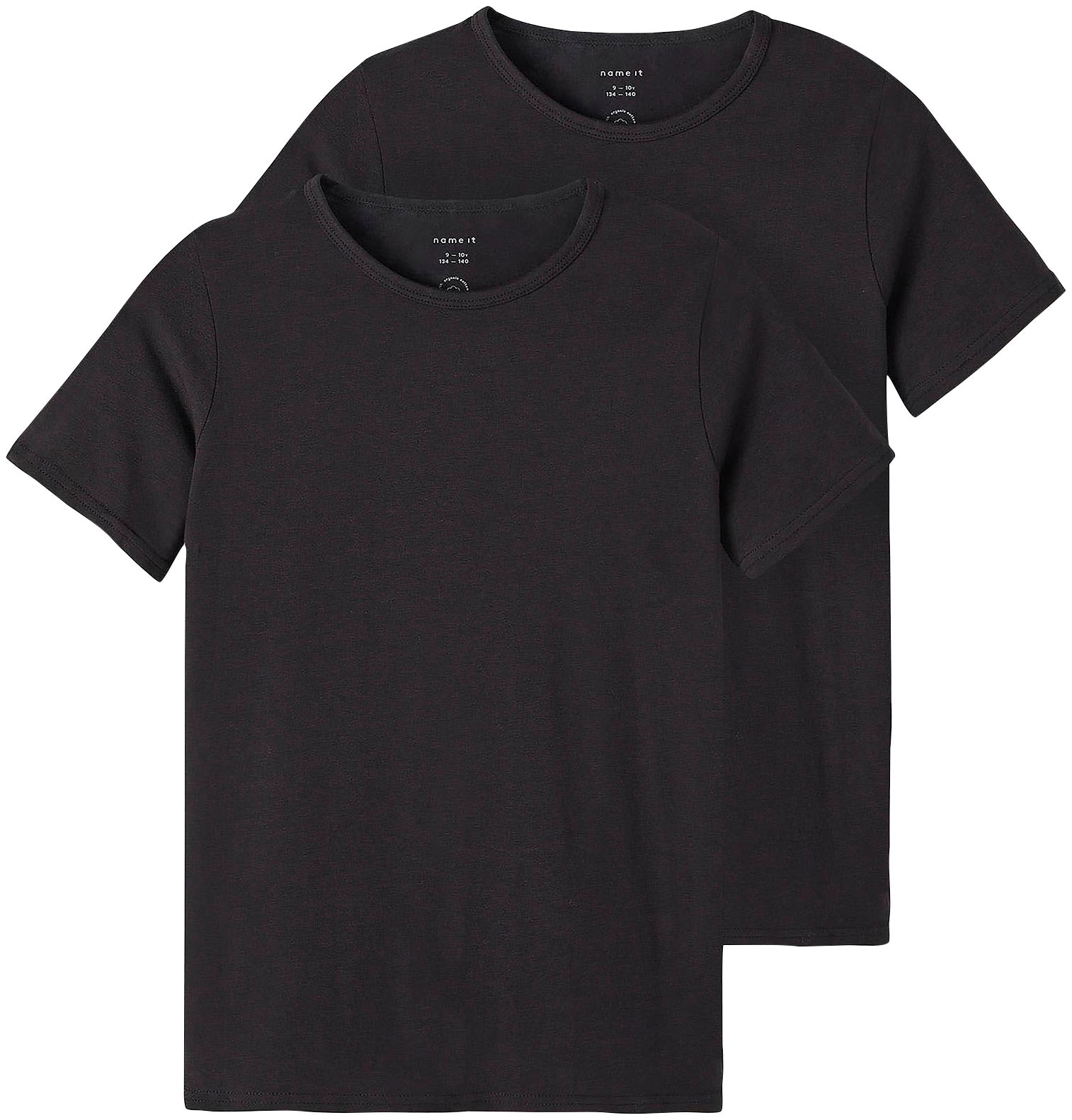 Name It T-Shirt »NKMT-SHIRT SLIM 2P NOOS«, (Packung, 2 tlg., 2er-Pack)