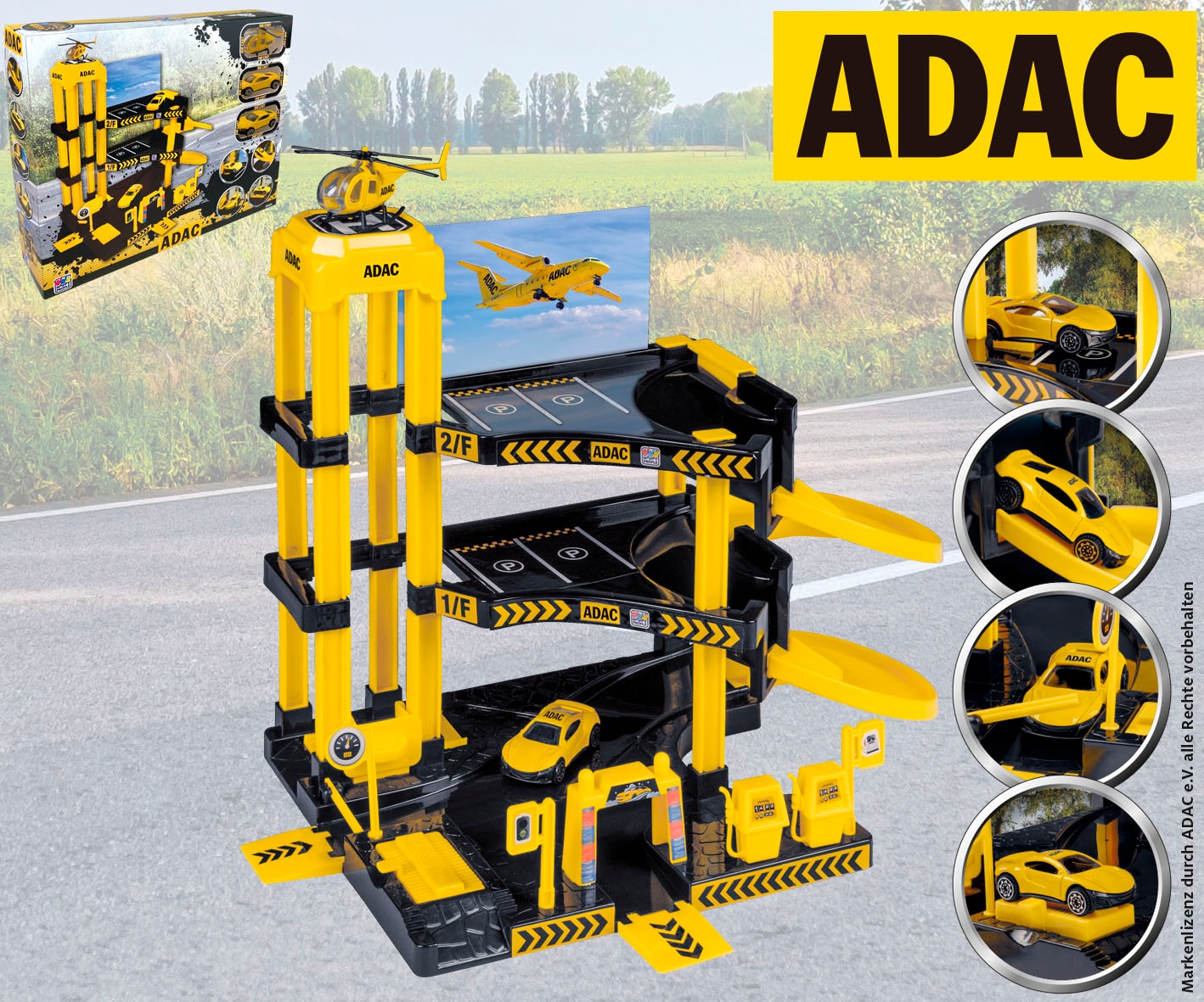 Happy People Spiel-Parkgarage »ADAC«