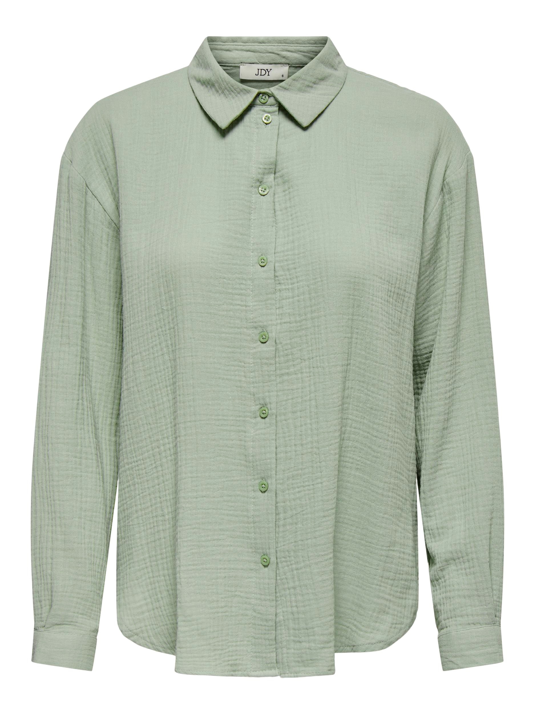 JDY Hemdbluse »JDYTHEIS LIFE L/S LOOSE SHIRT WVN NOOS«, aus Musselin