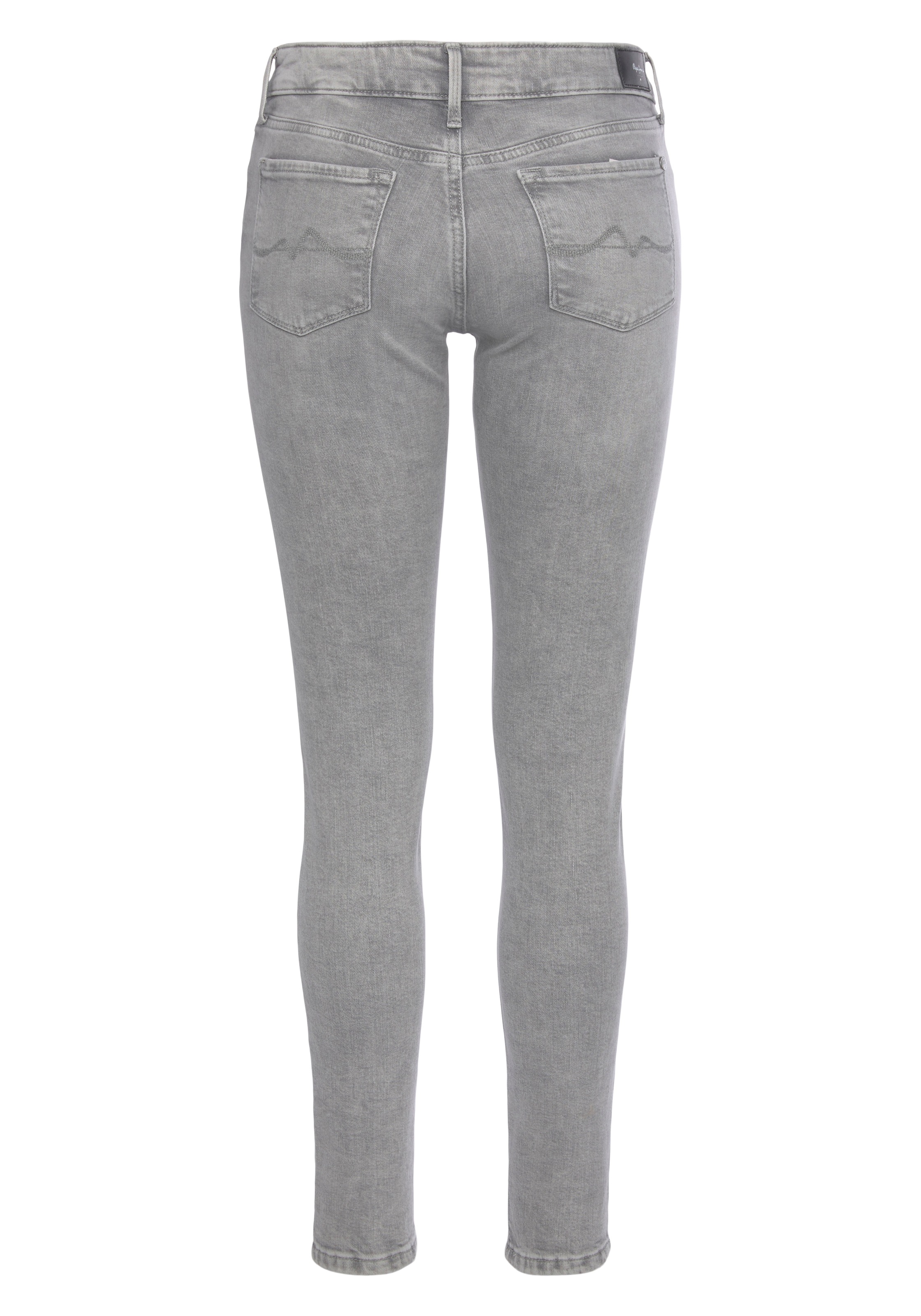 kaufen Bund im und Pepe 5-Pocket-Stil Skinny-fit-Jeans 1-Knopf mit »SOHO«, bequem Stretch-Anteil Jeans