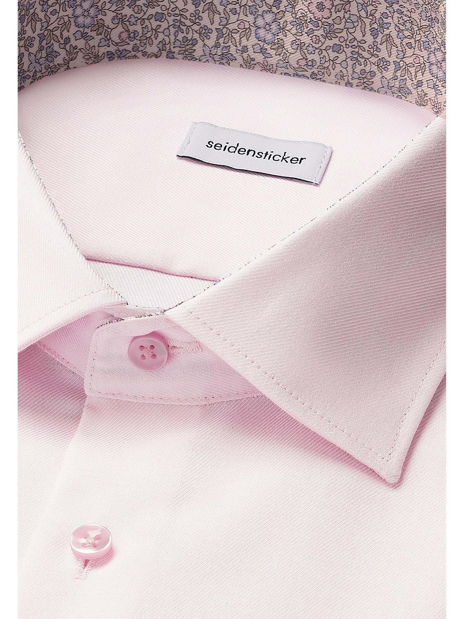 seidensticker Businesshemd »Schwarze Rose« Slim 1/1 Kentkragen Uni