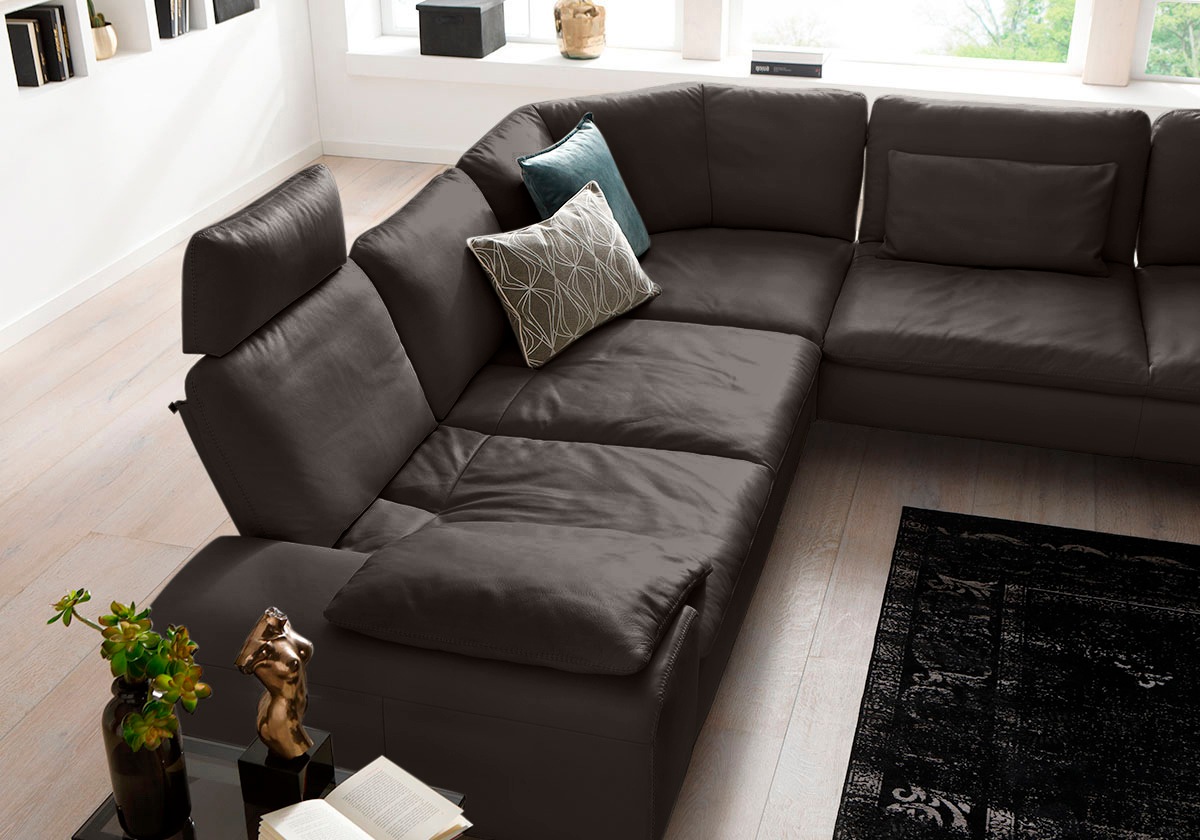 W.SCHILLIG Ecksofa »valentinoo, Designsofa, elegant und bequem, L-Form«, (S günstig online kaufen