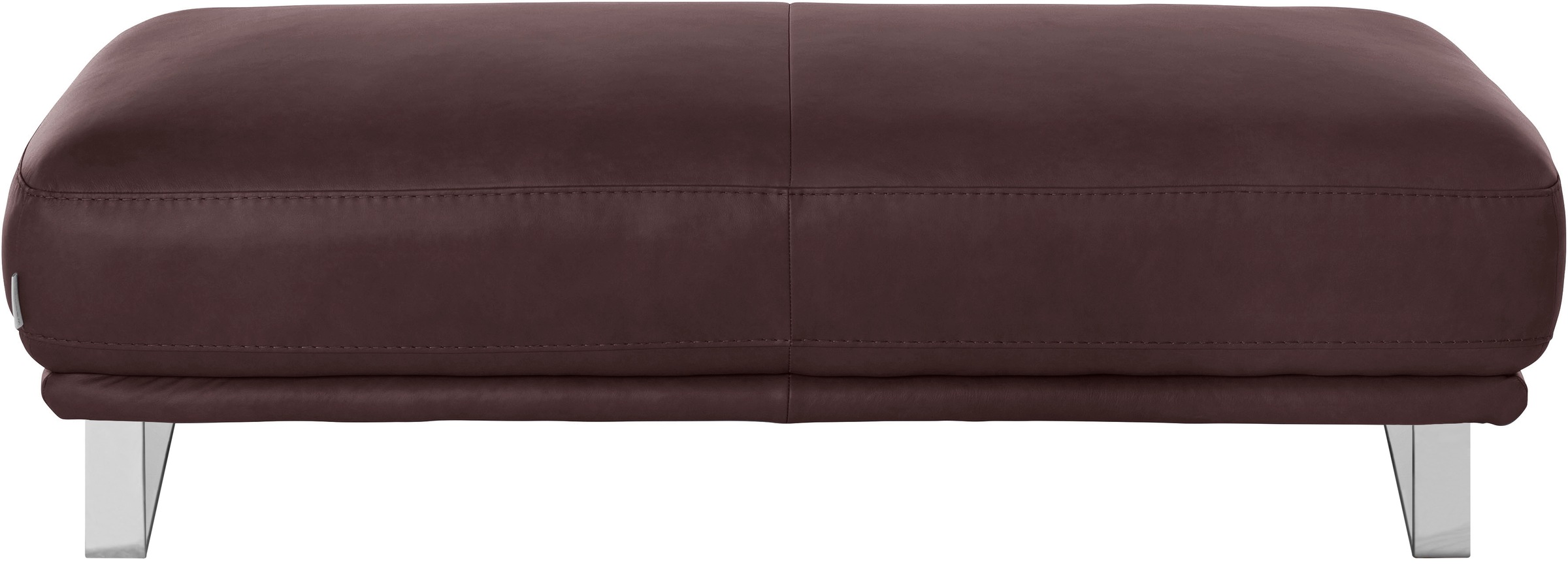 W.SCHILLIG Hocker »montanaa«, mit Metallkufen in Chrom glänzend, Breite 141 cm
