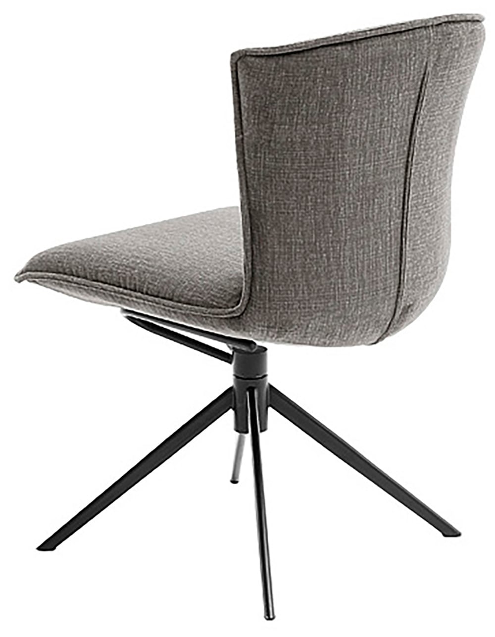 MCA furniture 4-Fußstuhl »NALON Esszimmerstuhl (2er Set) - Stuhl«, (Set), 2 St., Veloursstoff, 360° drehbar, Schwingfunktion, Metall, Veloursoptik, belastbar 120 kg