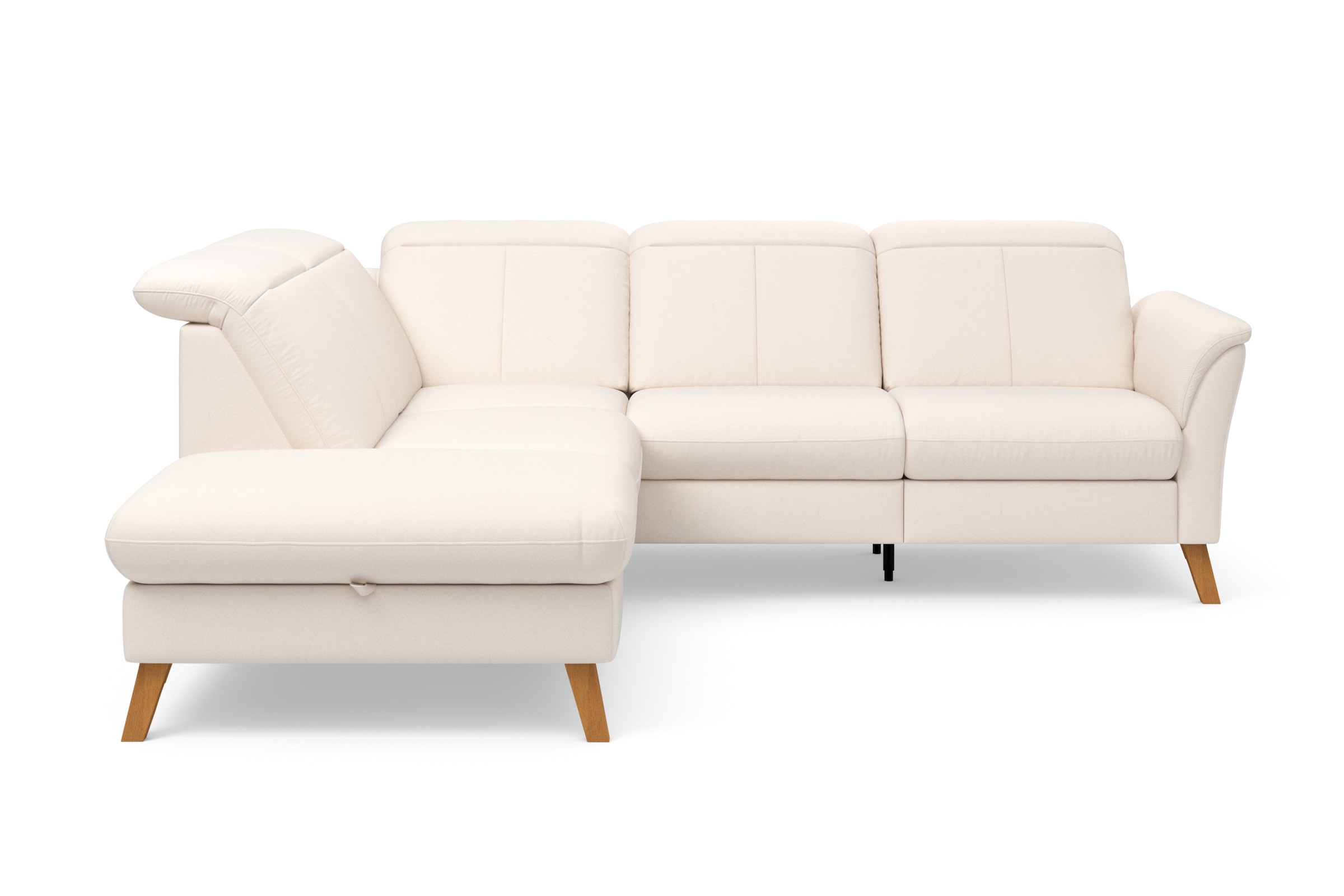 sit&more Ecksofa »Romero L-Form«, wahlweise mit oder ohne TV-Funktion, Bett günstig online kaufen