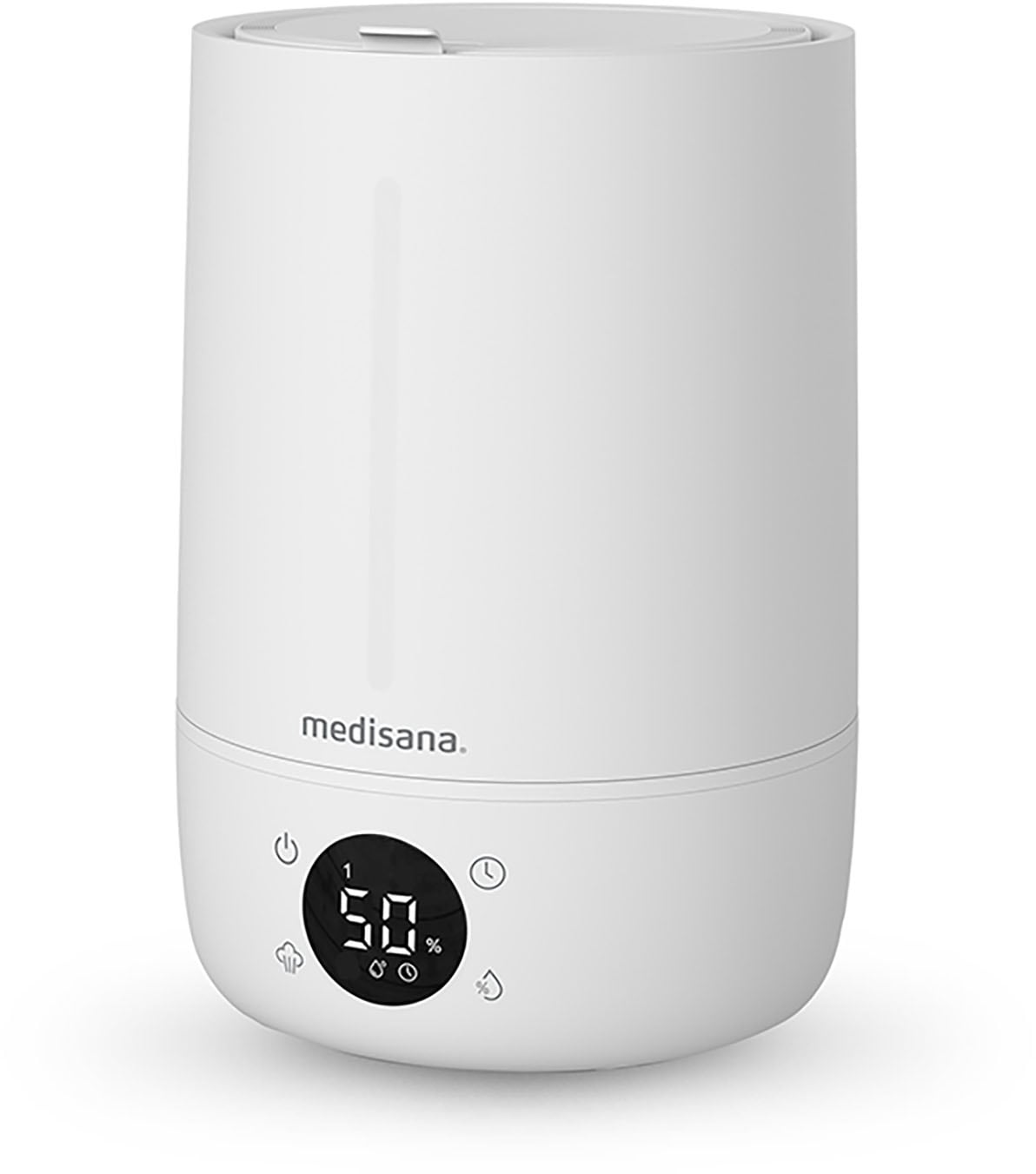 Medisana Luftbefeuchter »AH 663«, 4,5 l Wassertank, Top-Fill-Design, integrierter Luftfeuchtigkeitssensor, 4,5L Wassertank