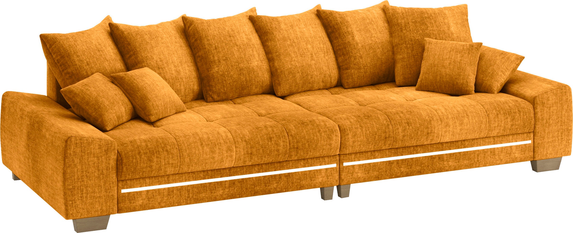 Mr. Couch Big-Sofa "Nikita II" mit RGB-LED Beleuchtung, wahlweise mit Kalts günstig online kaufen