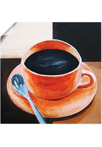 Wandbild »Kaffee«, Getränke, (1 St.)