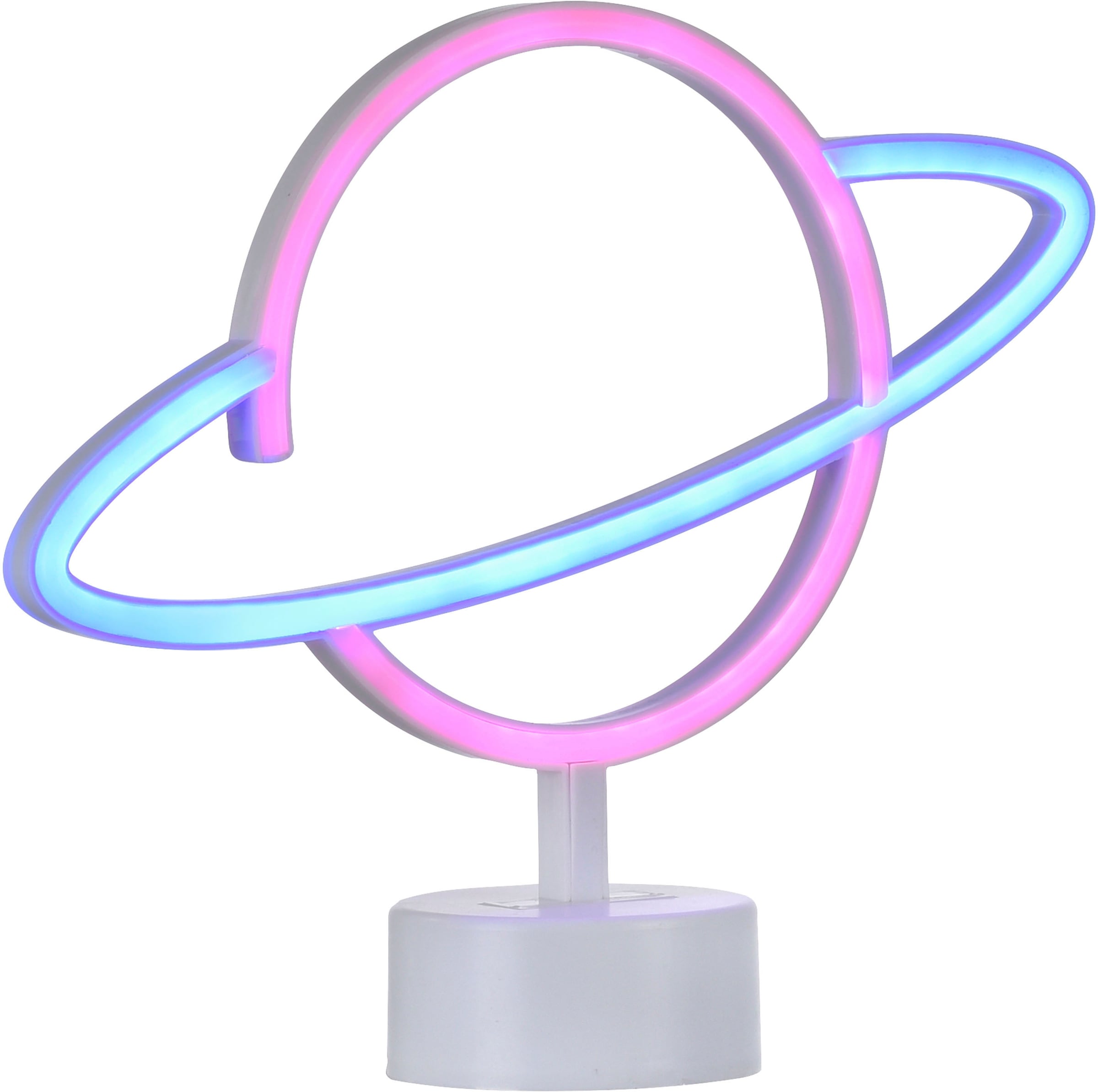 JUST LIGHT LED Wandleuchte »NEON-SATUR«, 1 flammig, Leuchtmittel LED-Board günstig online kaufen