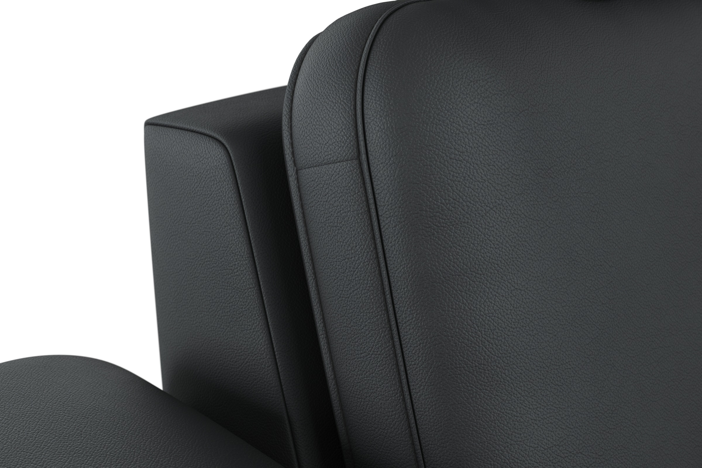 sit&more Ecksofa »Bendigo L-Form«, inklusive Sitztiefenverstellung, Bodenfreiheit 15 cm, in 2 Fußfarben