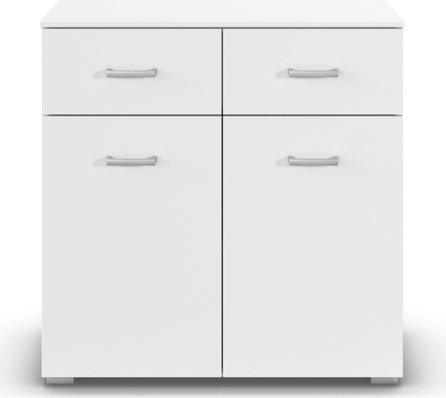 rauch Kommode »Gamma« Breite 80 cm / Höhe 81 cm, verschiedene Griffvarianten/-Farben, 