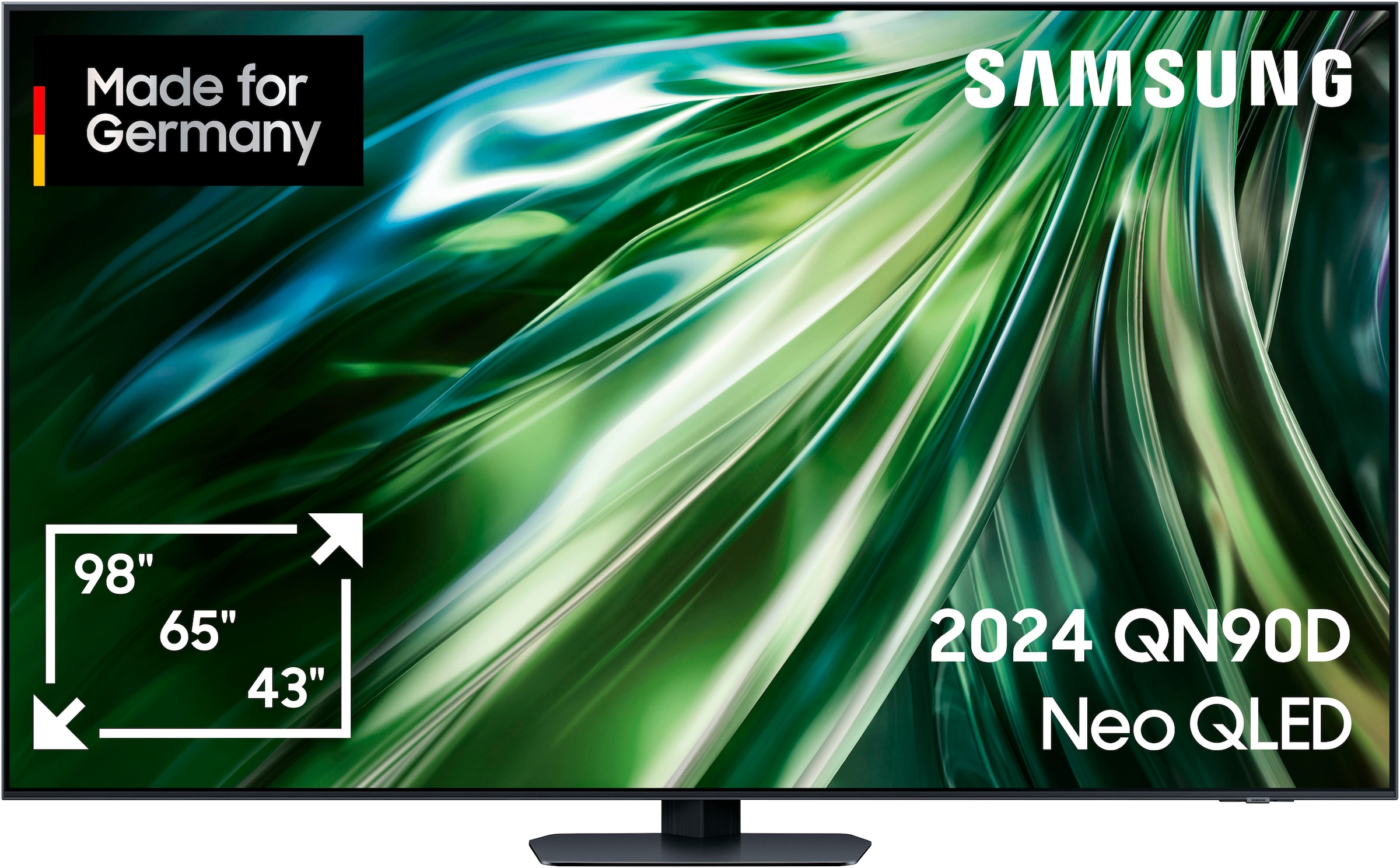 Samsung QLED Mini LED-Fernseher »GQ85QN90DAT«, 4K Ultra HD, Smart-TV, Neural Quantum 4K AI Gen2 Prozessor, Gaming Hub, bis zu 144Hz