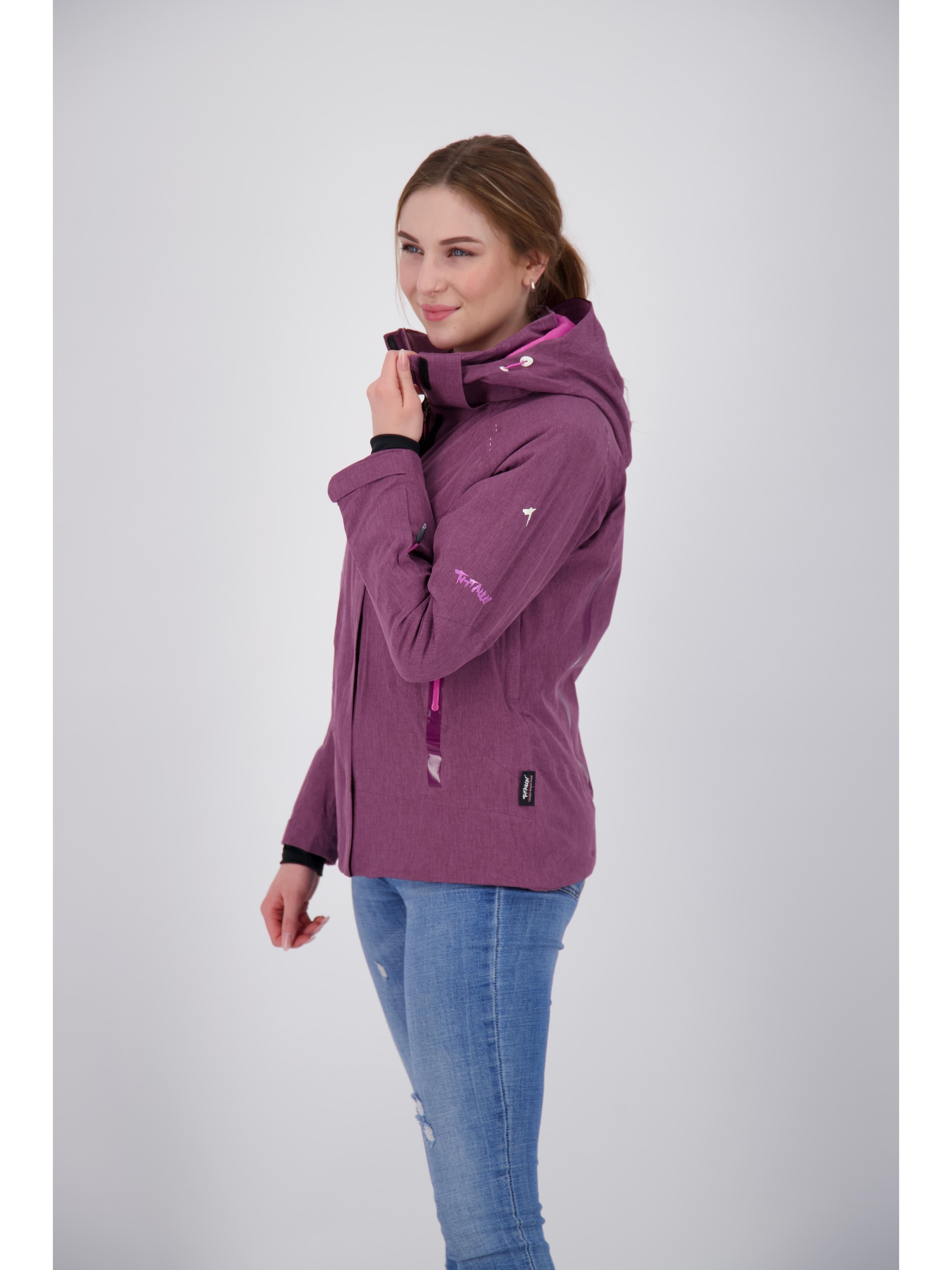 DEPROC Active Winterjacke »CALGARY WINTER Women« weiche Skijacke in sportlicher Optik
